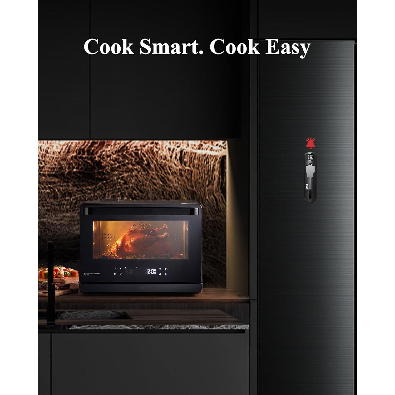 Termómetro de Carne Digital Wisebee Bluetooth IP67 100°C