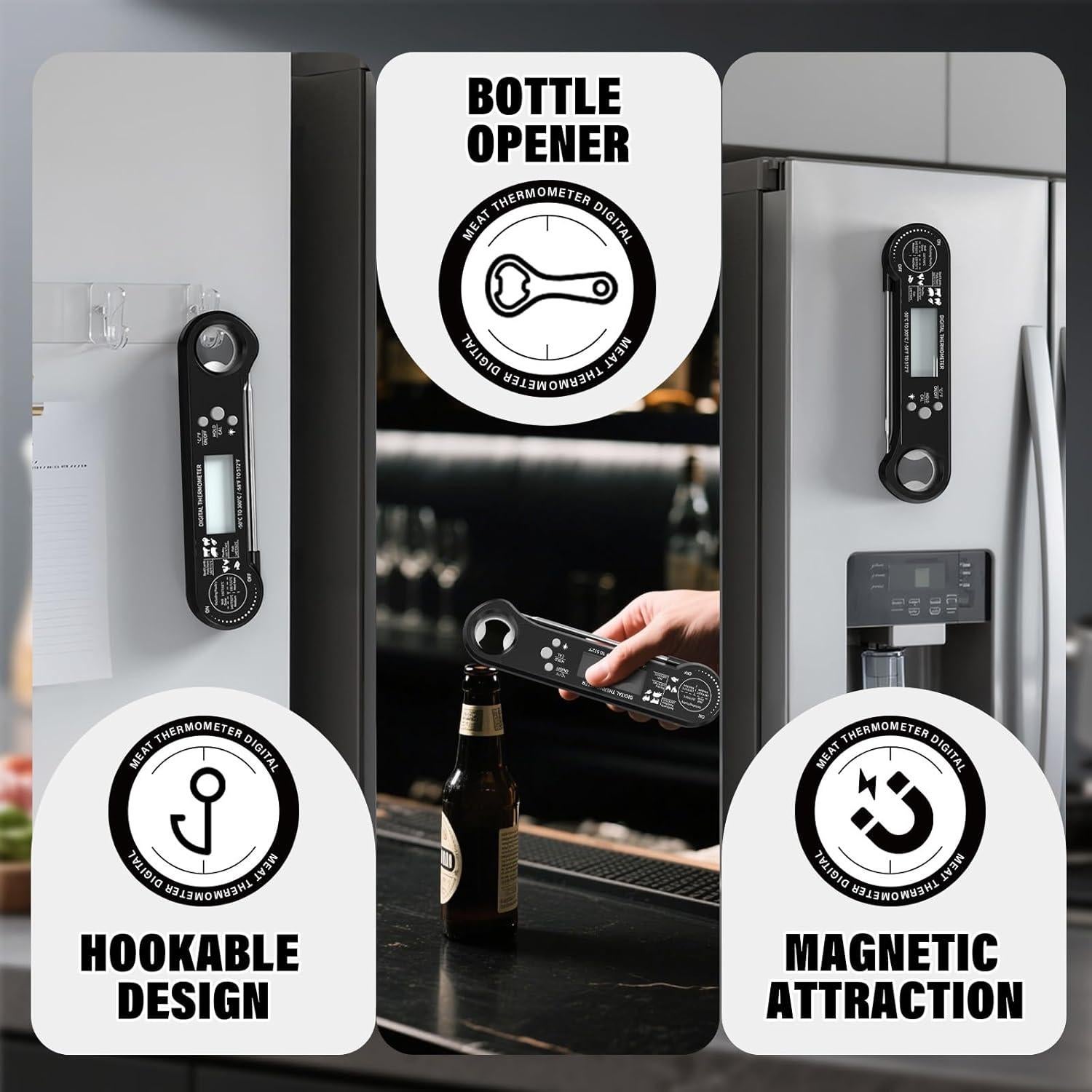 Termómetro Digital de Carne HIODS XION DT-168 - Lectura Rápida y Precisa