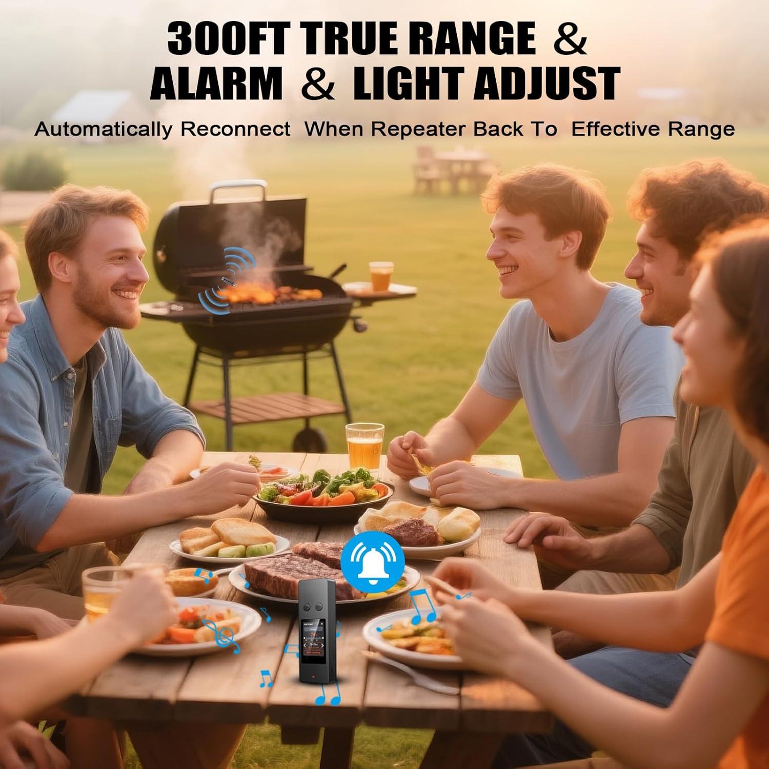 Termómetro Digital Inalámbrico KylosTherm JX369 para Carne