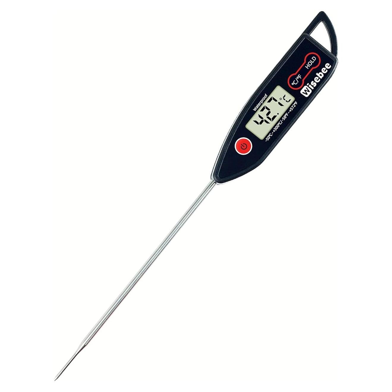 Termómetro Digital de Carne Wisebee - Precisión Rápida IPX7