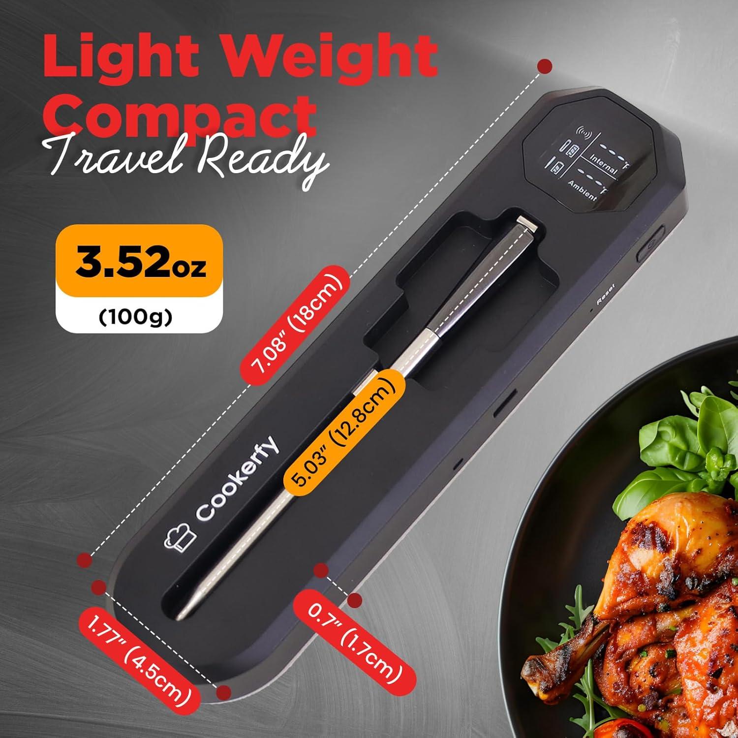 Termómetro de Carne Digital Inalámbrico Cookerfy CT-001 IP67