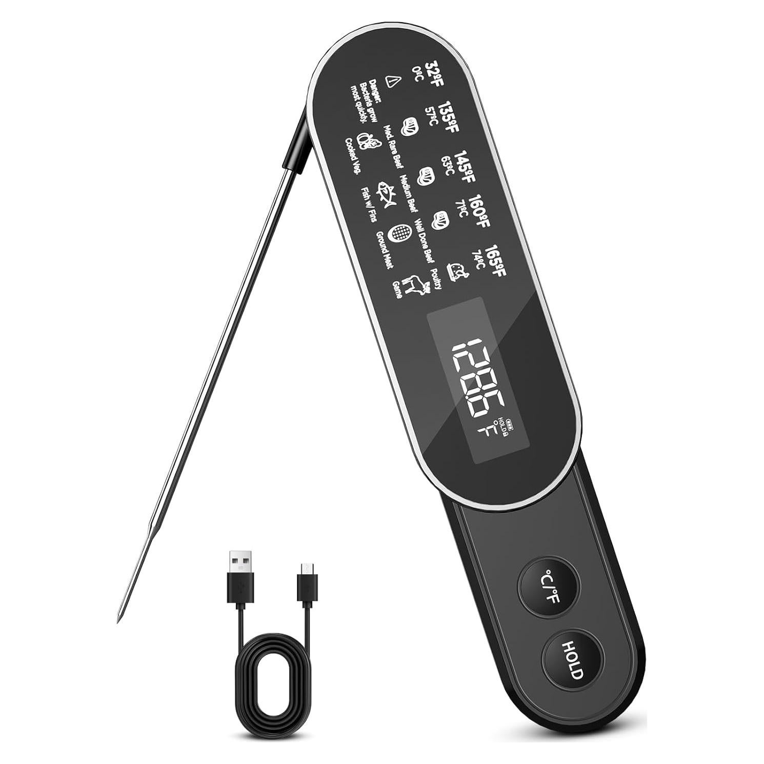 Termómetro de Carne Inalámbrico PRAVETTE - Lectura Instantánea