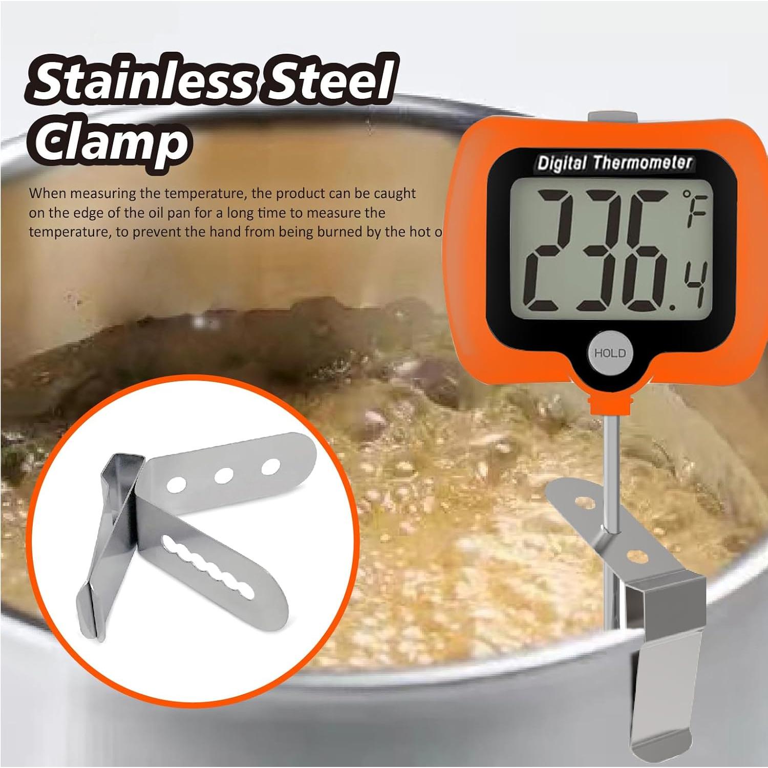 Termómetro Digital para Freír Caramelos Efeng E89WK 25.4 cm