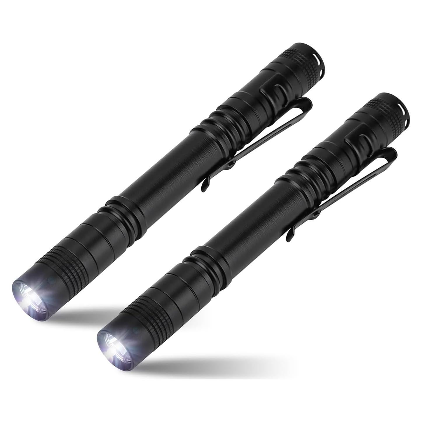 Linterna de Pluma Tbest 478 Lúmenes Mini LED 2pcs