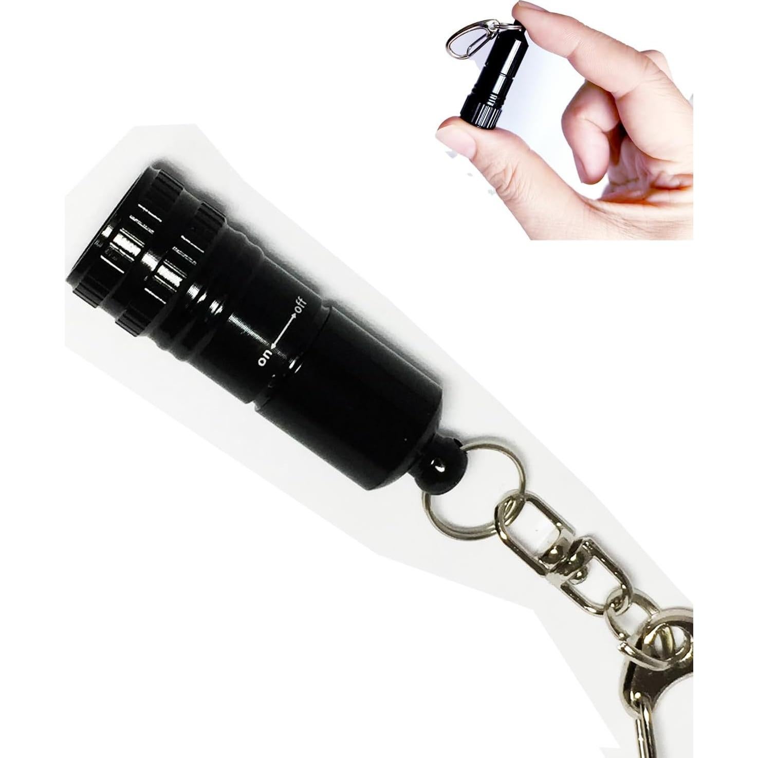 Linterna Miniatura de Llavero RZJ, 6 Colores, LED EDC