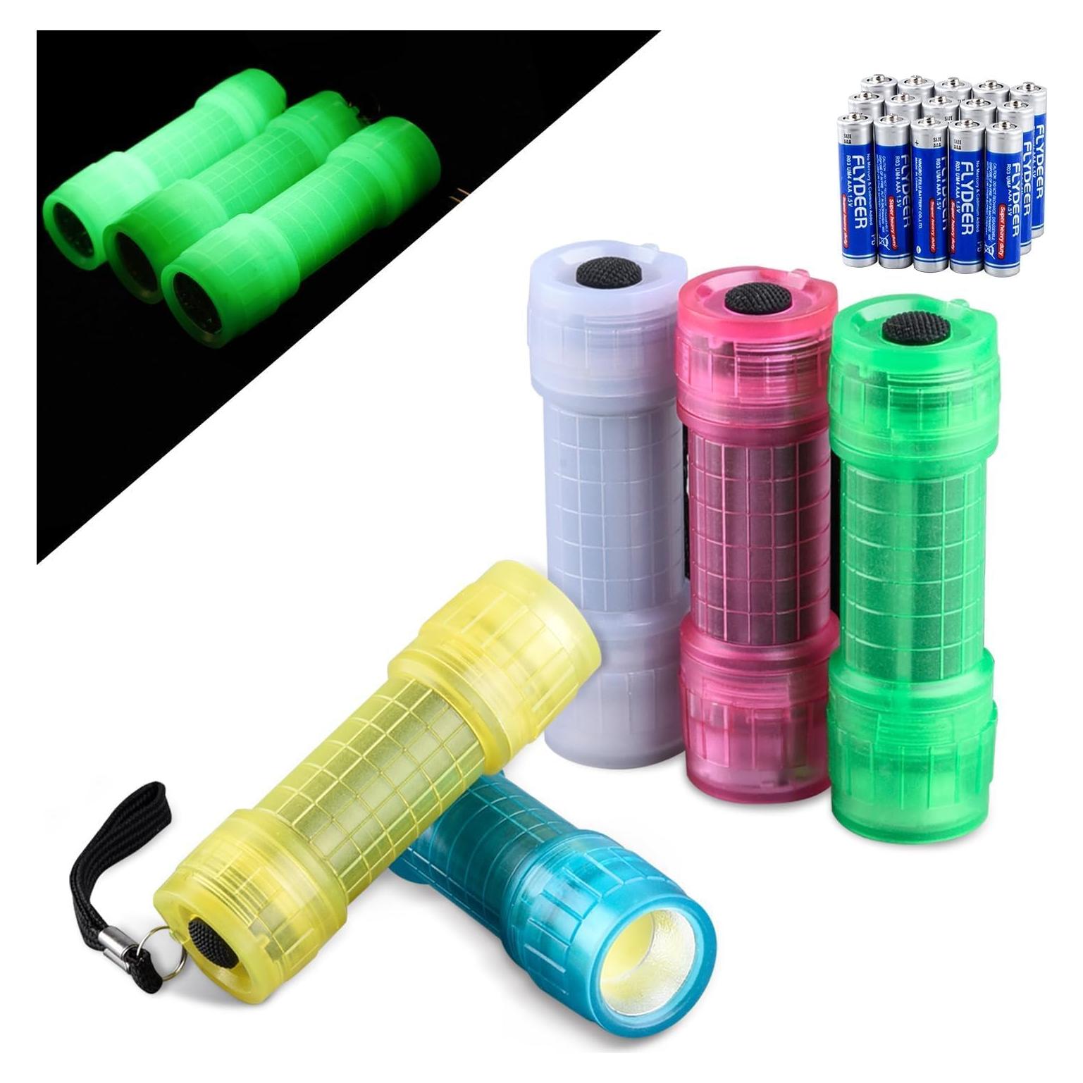 5 Linternas Brillantes en la Oscuridad KunHe - Mini para Niños