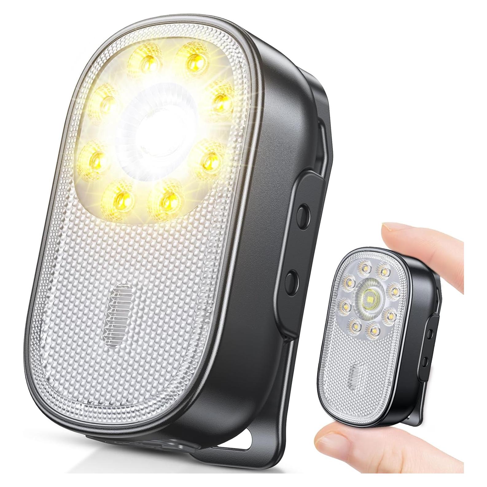 Linterna Mini EDC Cuvccn X30 500LM Recargable IP65 10 Modos