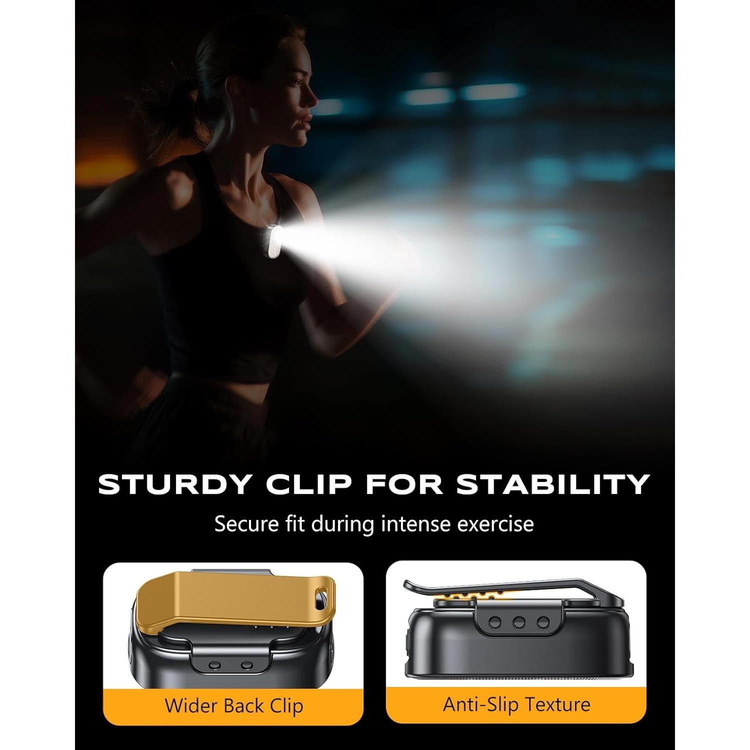 Linterna Mini EDC Cuvccn X30 500LM Recargable IP65 10 Modos