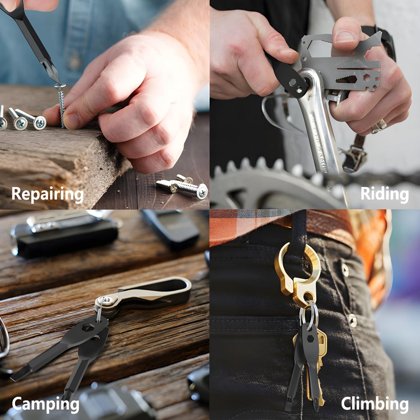 Destornillador Llavero 4 en 1 Luca Elf Aid - Negro