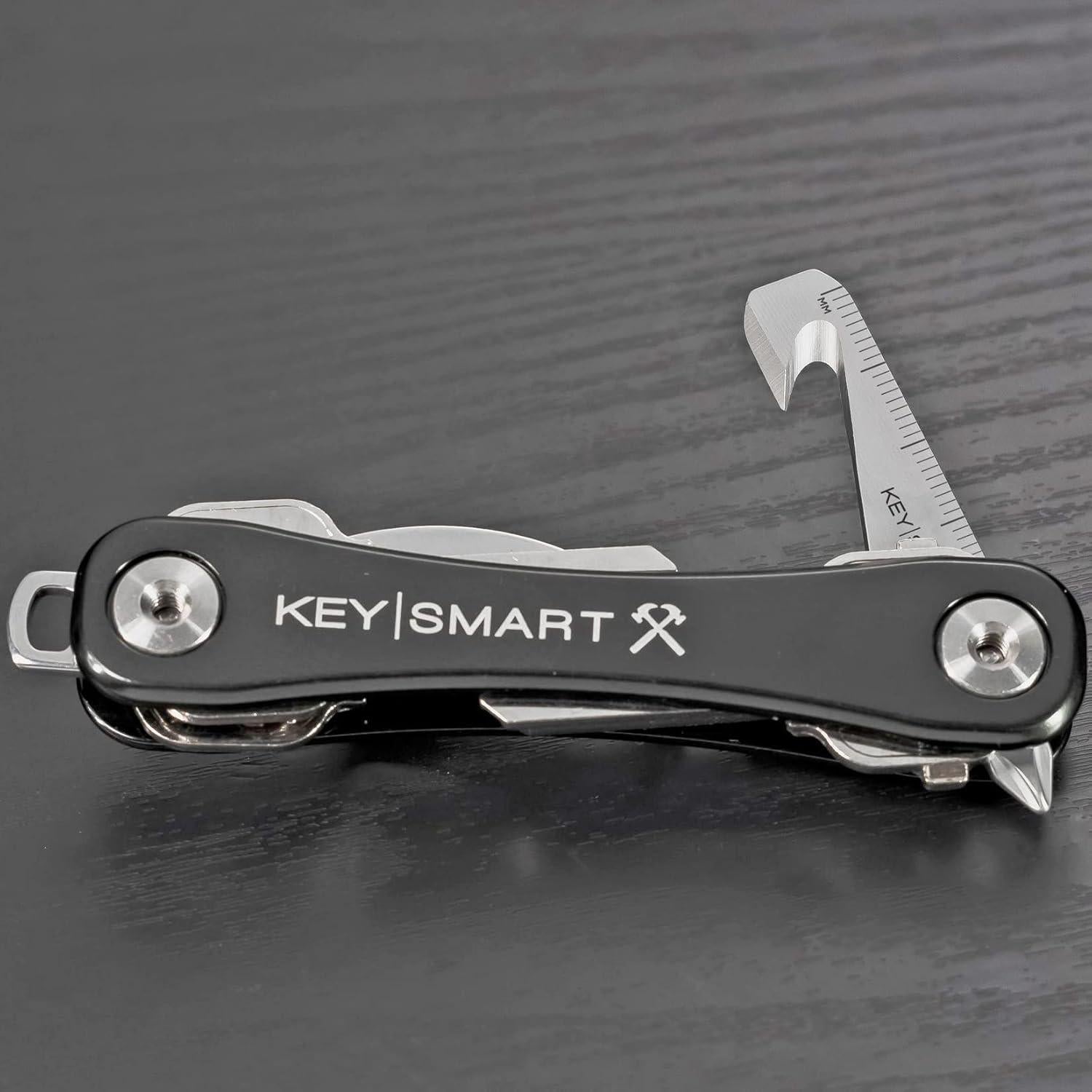 KeySmart MultiTool 5-en-1 Acero Inoxidable para Llaveros