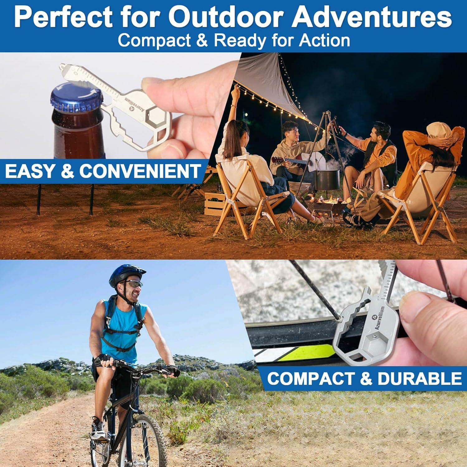 Llave Multiherramienta 16 en 1 Azurvellium Acero Inoxidable