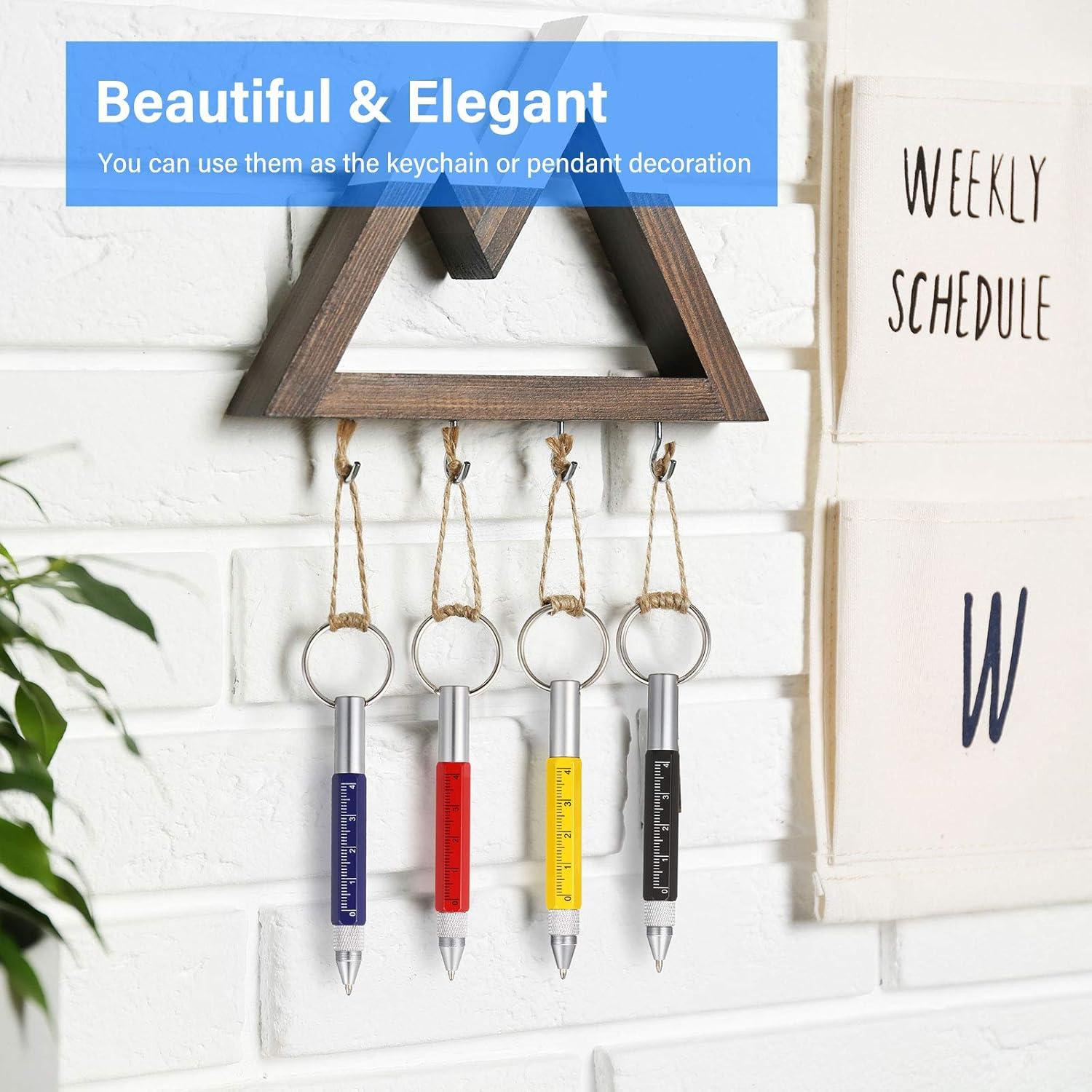 Bolígrafo Multiherramienta Zonon 4 Piezas 6 en 1 Metal