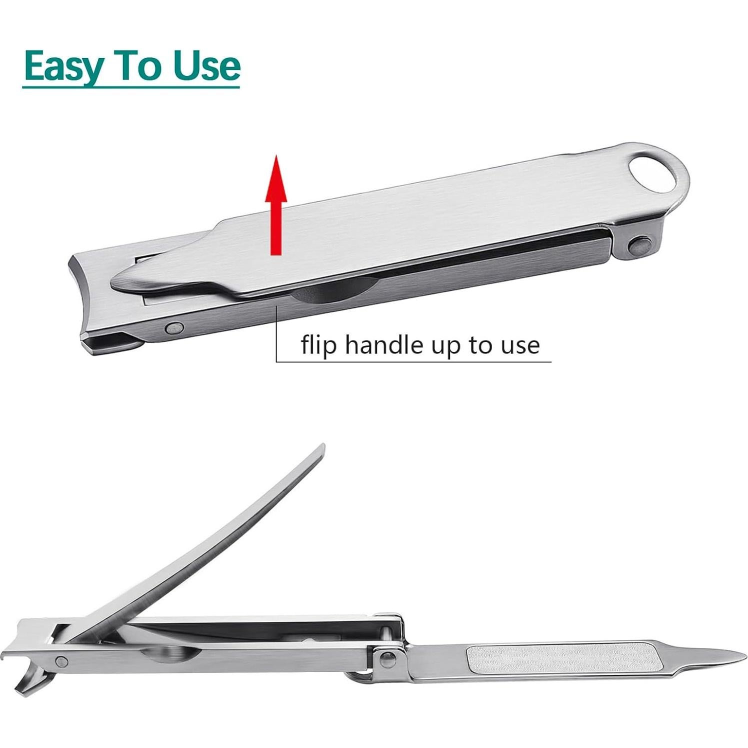 Mini Cortauñas Sg Nekoo Ultra Delgado Portátil para Viajar