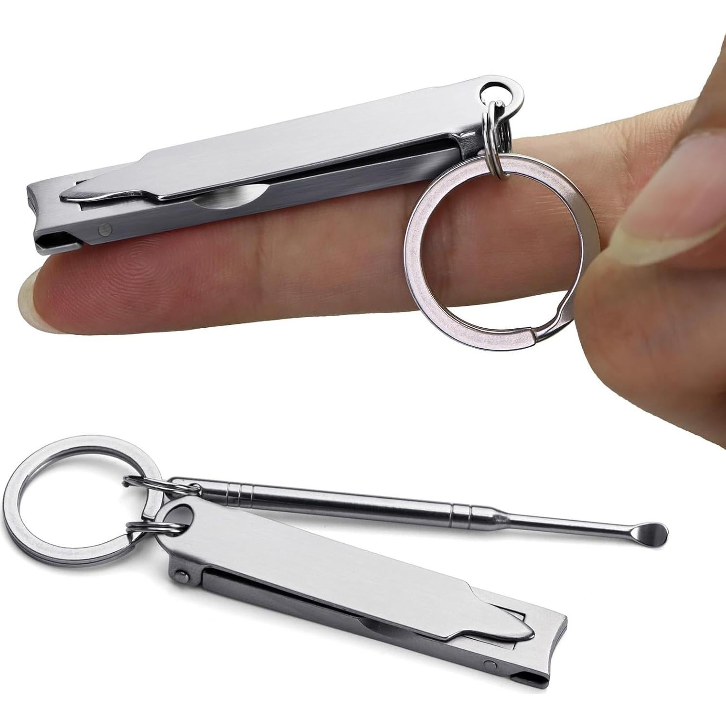 Mini Cortauñas Sg Nekoo Ultra Delgado Portátil para Viajar