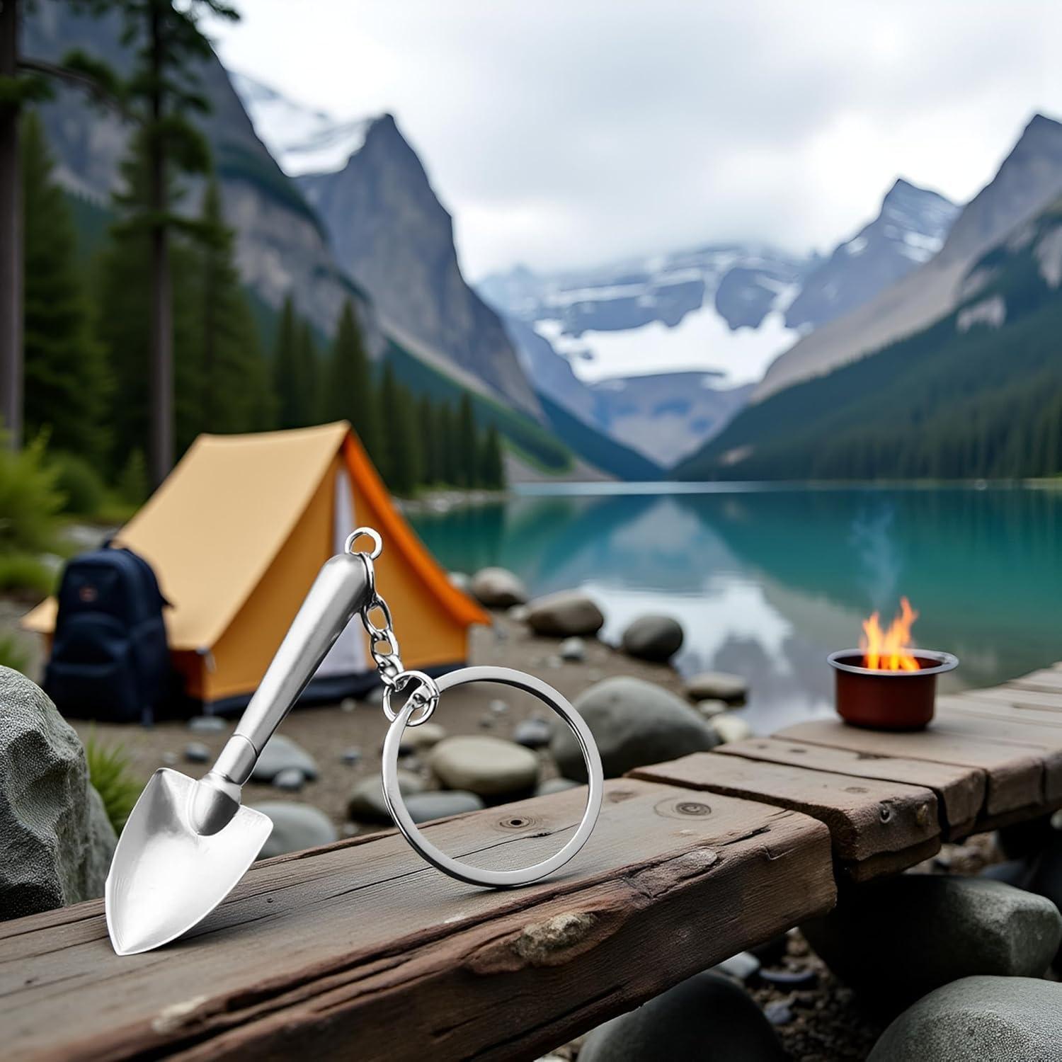 Mini Pala Multiherramienta Llavero Kryoflare Acero Inoxidable