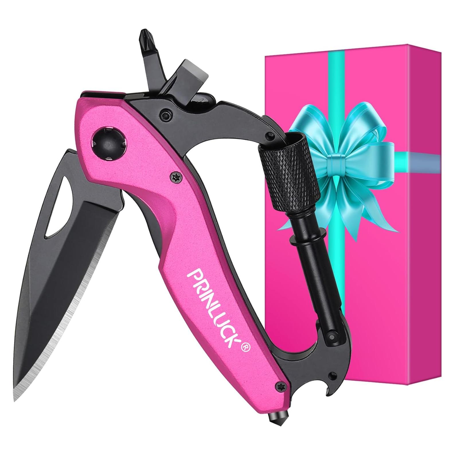 Multiherramienta Rosa PRINLUCK 6 en 1 para Mujeres 11.43 cm