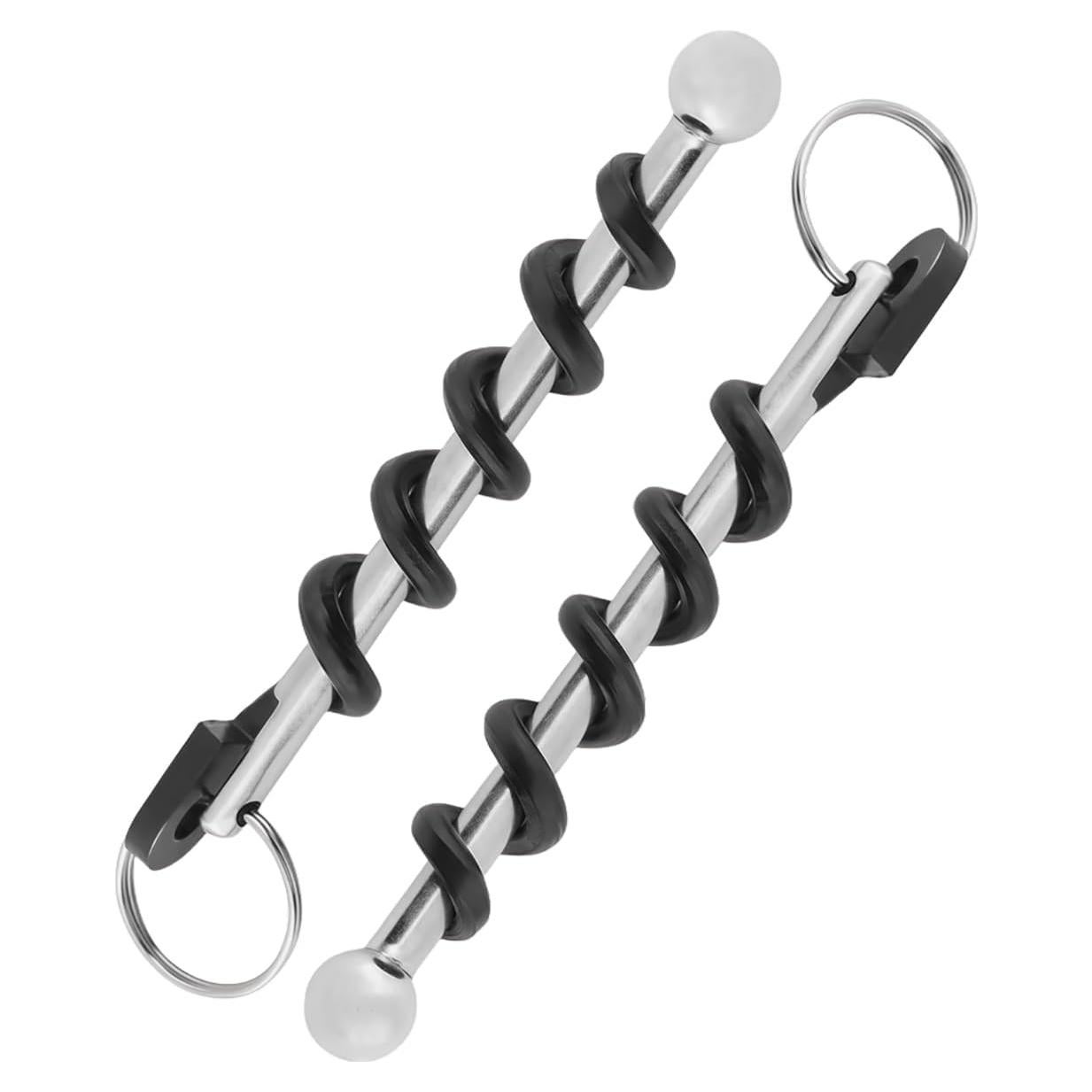 Juego de 2 Sacacorchos Portátiles Makupon de Acero Inoxidable