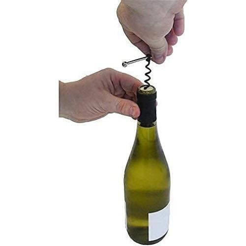 Juego de 2 Sacacorchos Portátiles Makupon de Acero Inoxidable