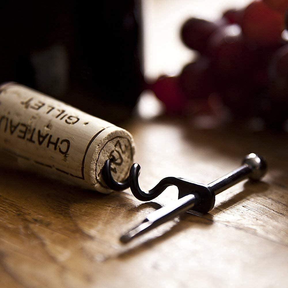 Juego de 2 Sacacorchos Portátiles Makupon de Acero Inoxidable