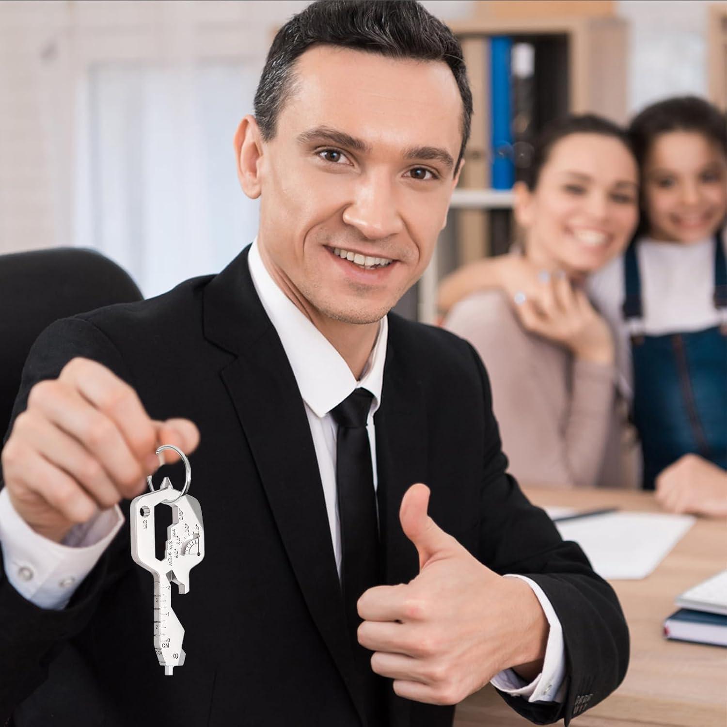 Multiherramienta Compacta 20 en 1 CDDFUNGO - Llave de Acero Inoxidable