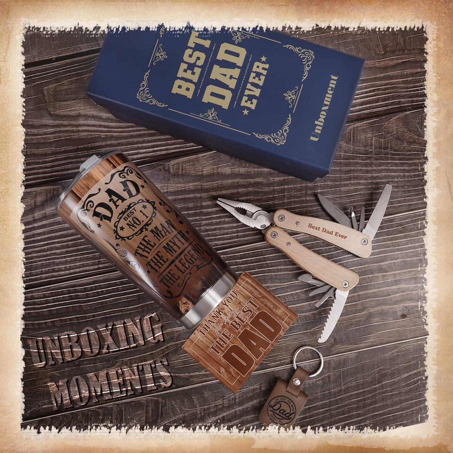 Caja de Regalo Unboxment para Papá con Taza y Multiherramienta