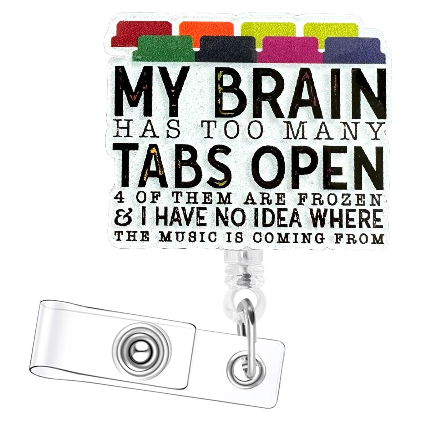 Portabotones Retráctil Bellrela con Clip de Cocodrilo 73.94cm