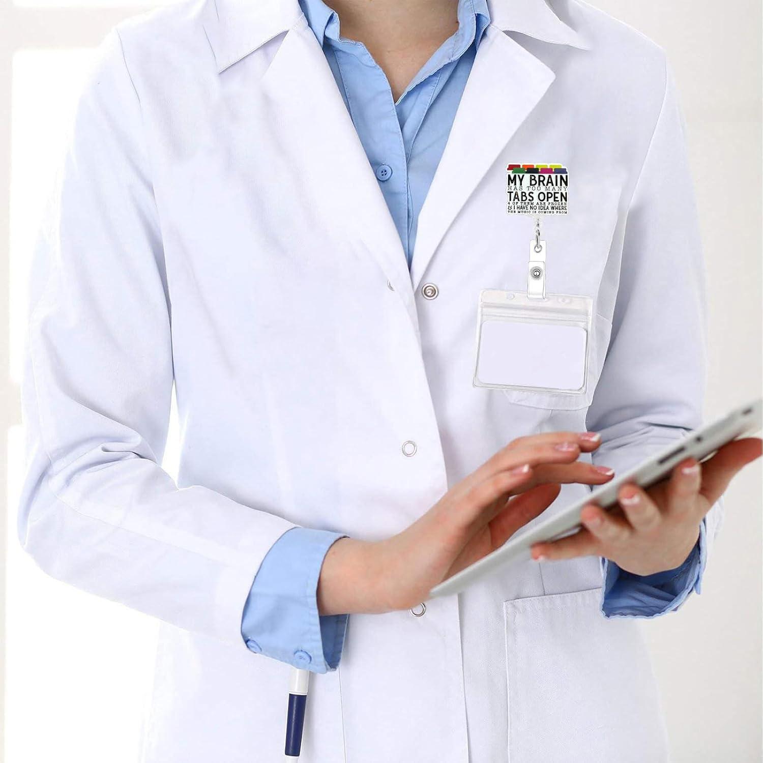 Portabotones Retráctil Bellrela con Clip de Cocodrilo 73.94cm