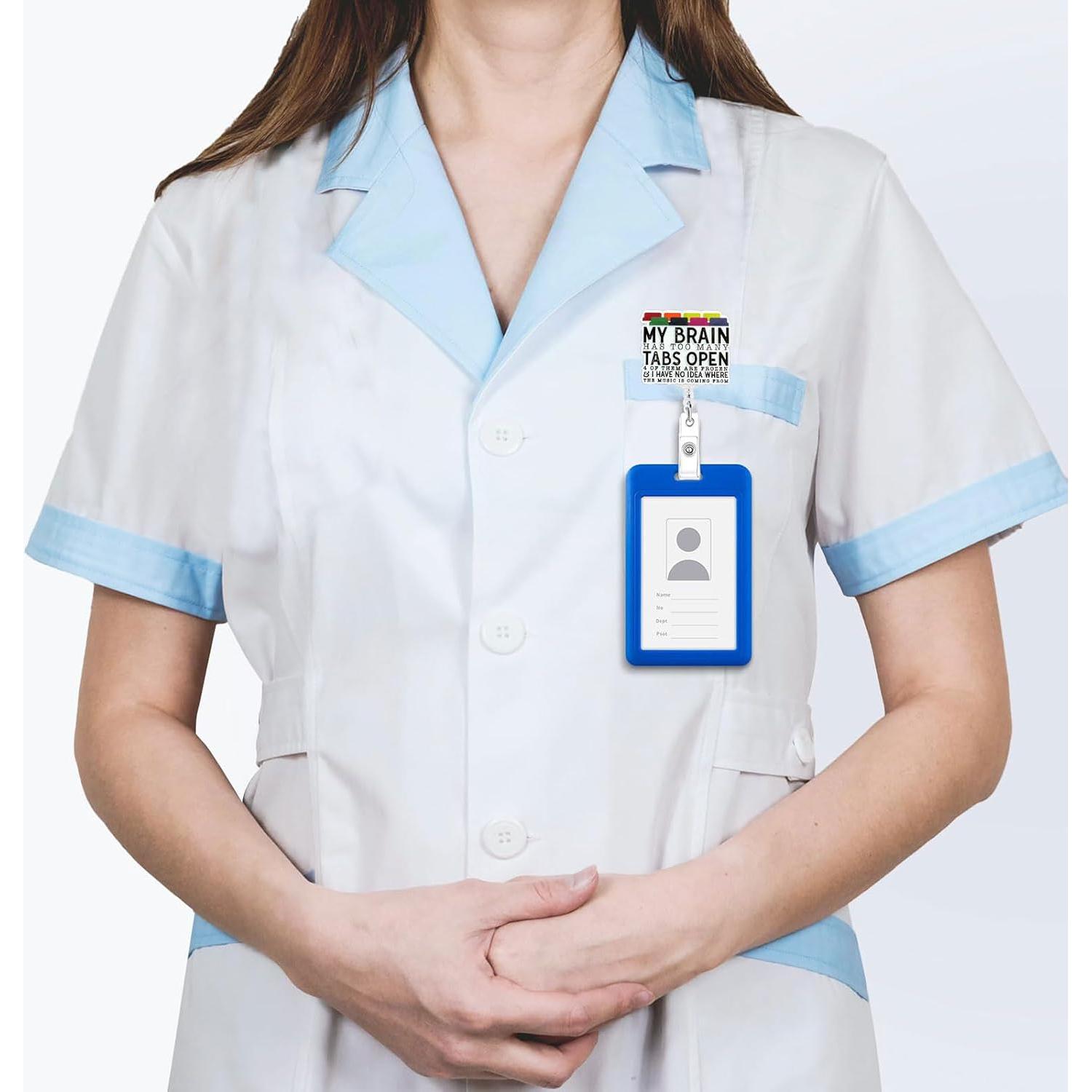 Portabotones Retráctil Bellrela con Clip de Cocodrilo 73.94cm