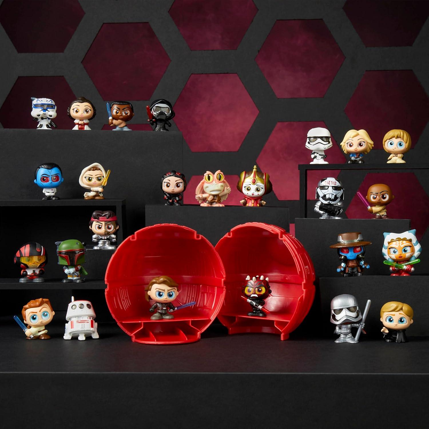 Star Wars Doorables Galaxy Peek Serie 2 - 4 Figuras Mini Coleccionables