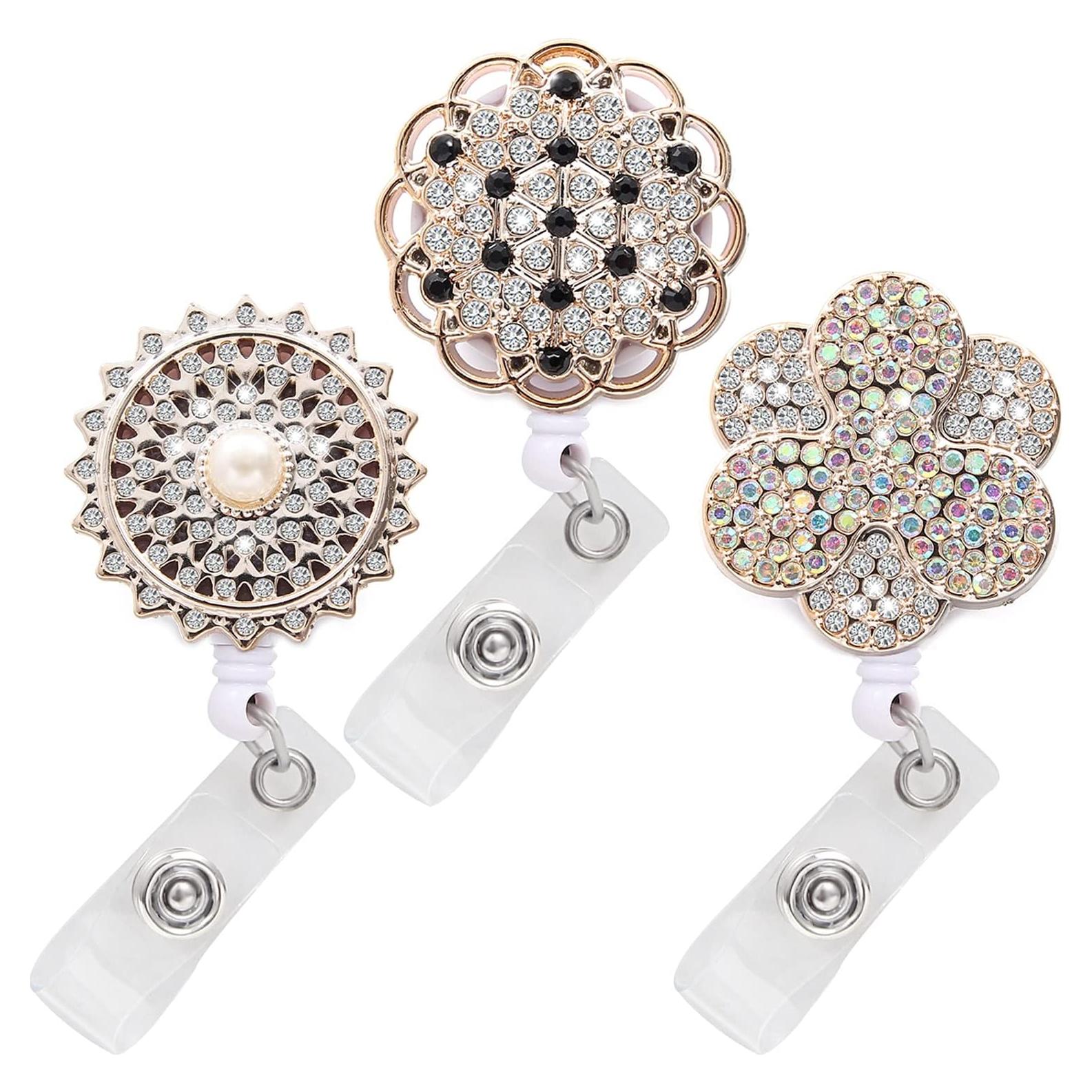 Porta Credenciales Retráctil Coeufuedy 3PCS Multicolor 61cm