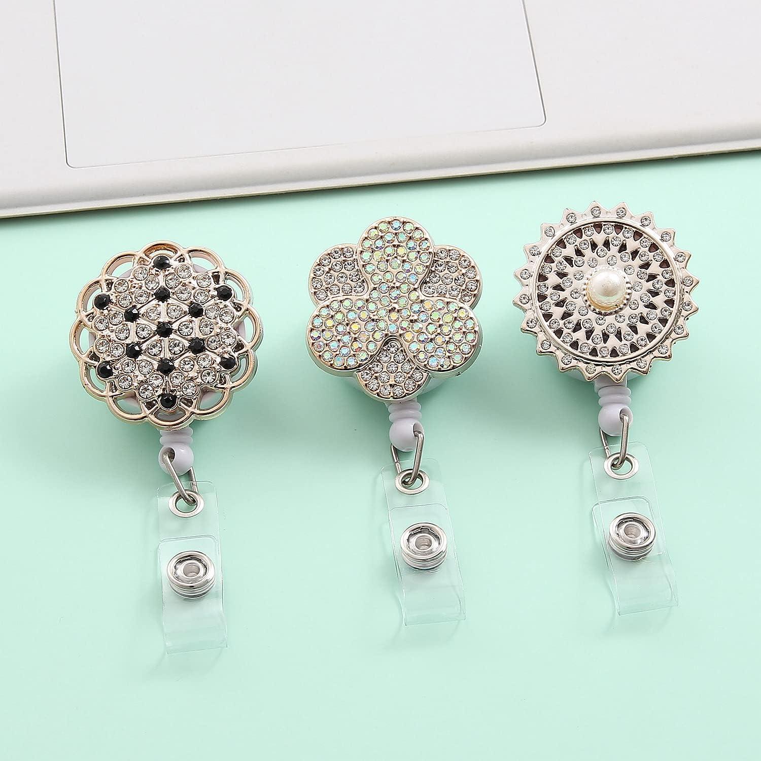 Porta Credenciales Retráctil Coeufuedy 3PCS Multicolor 61cm