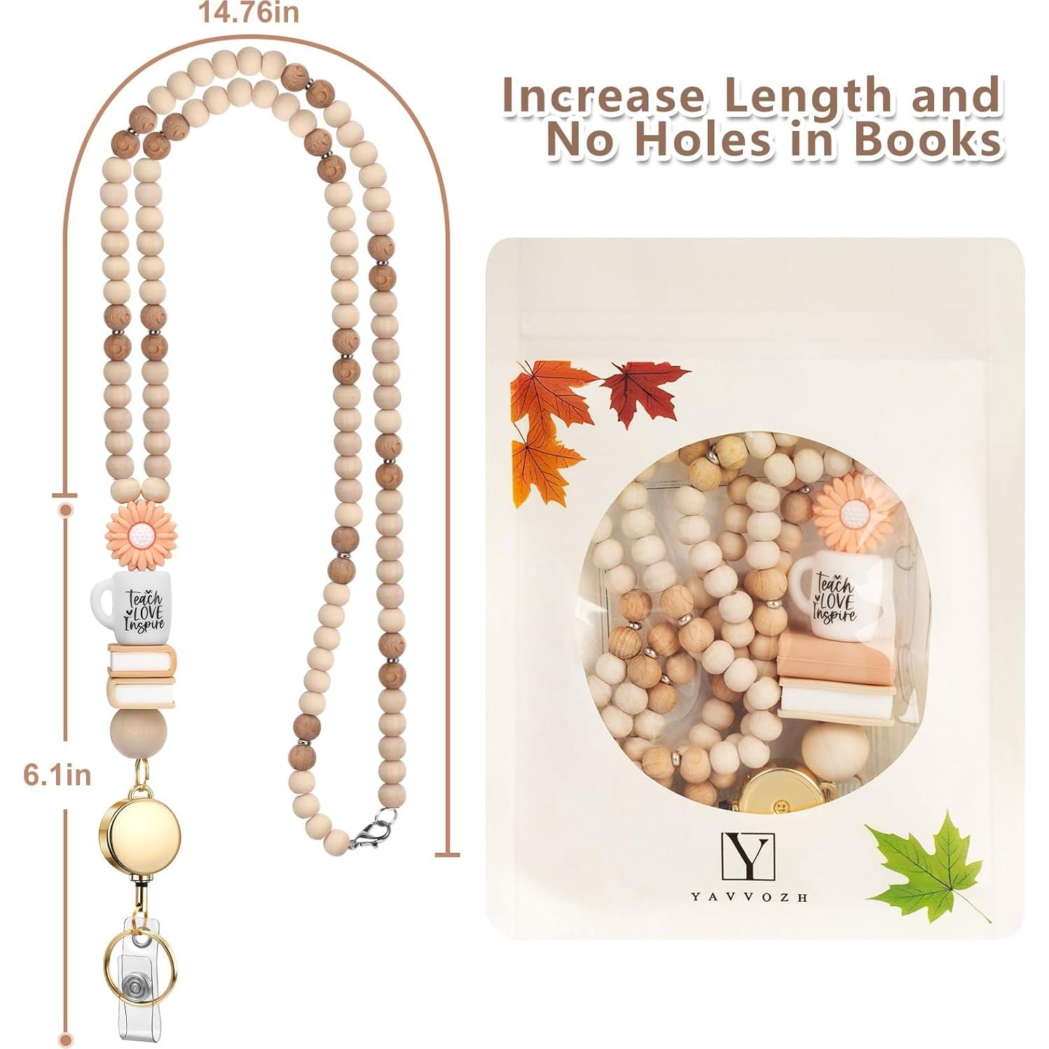 Cinta Retráctil para Identificación YAVVOZH 134 cm Madera Natural