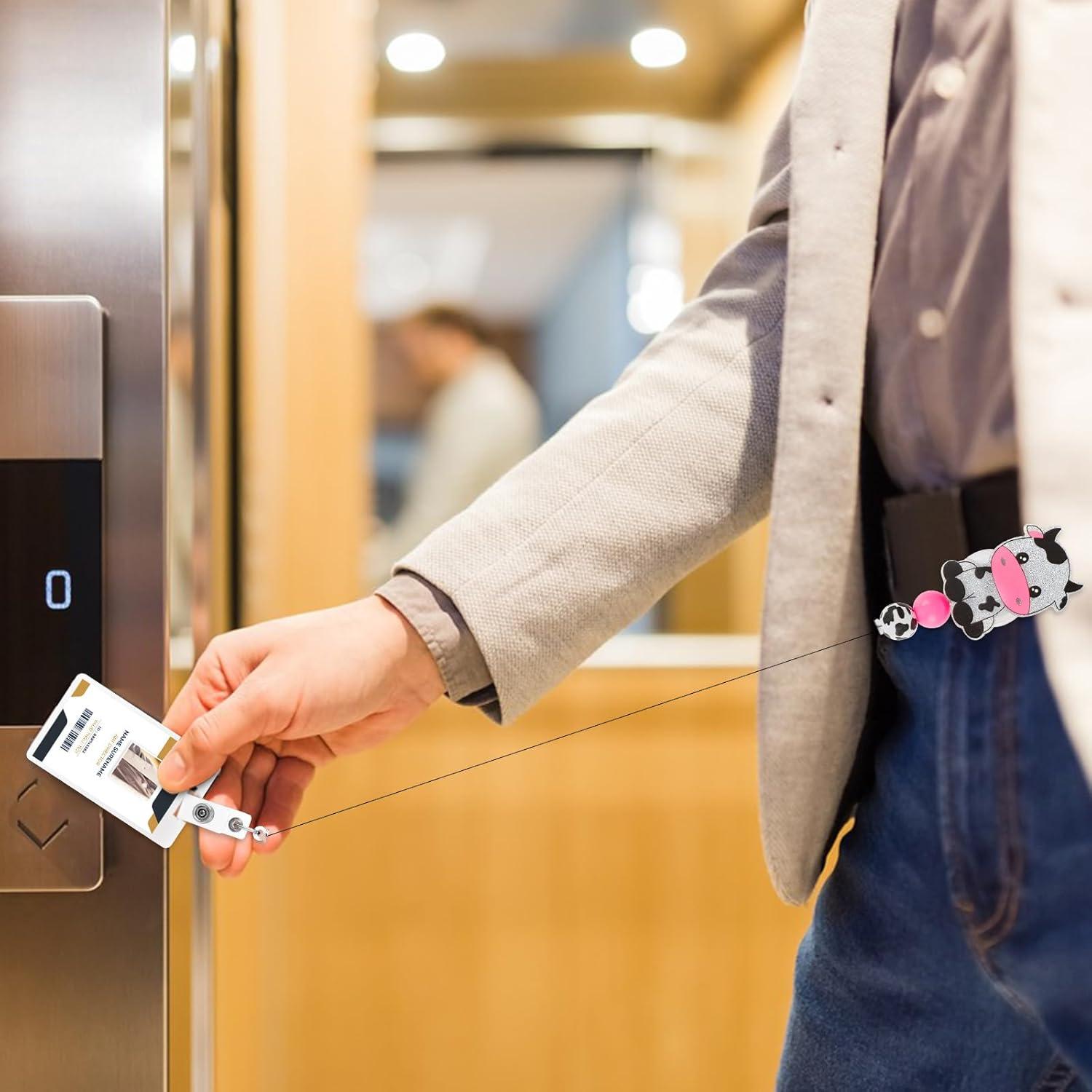 Soporte Retráctil de Insignia Prasacco Vaca Linda 60cm