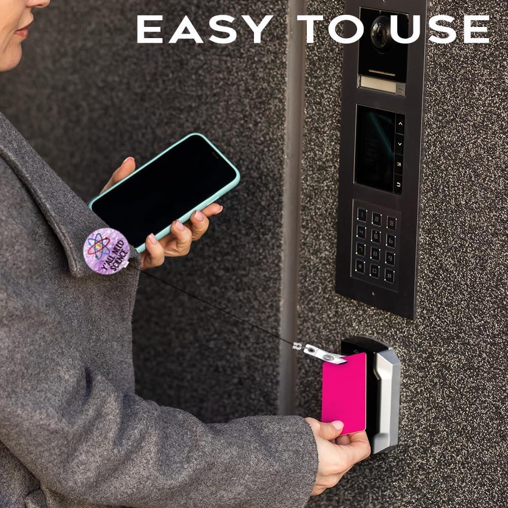 Carrete Retráctil Insignia Rofiowa 60 cm Púrpura Gradiente