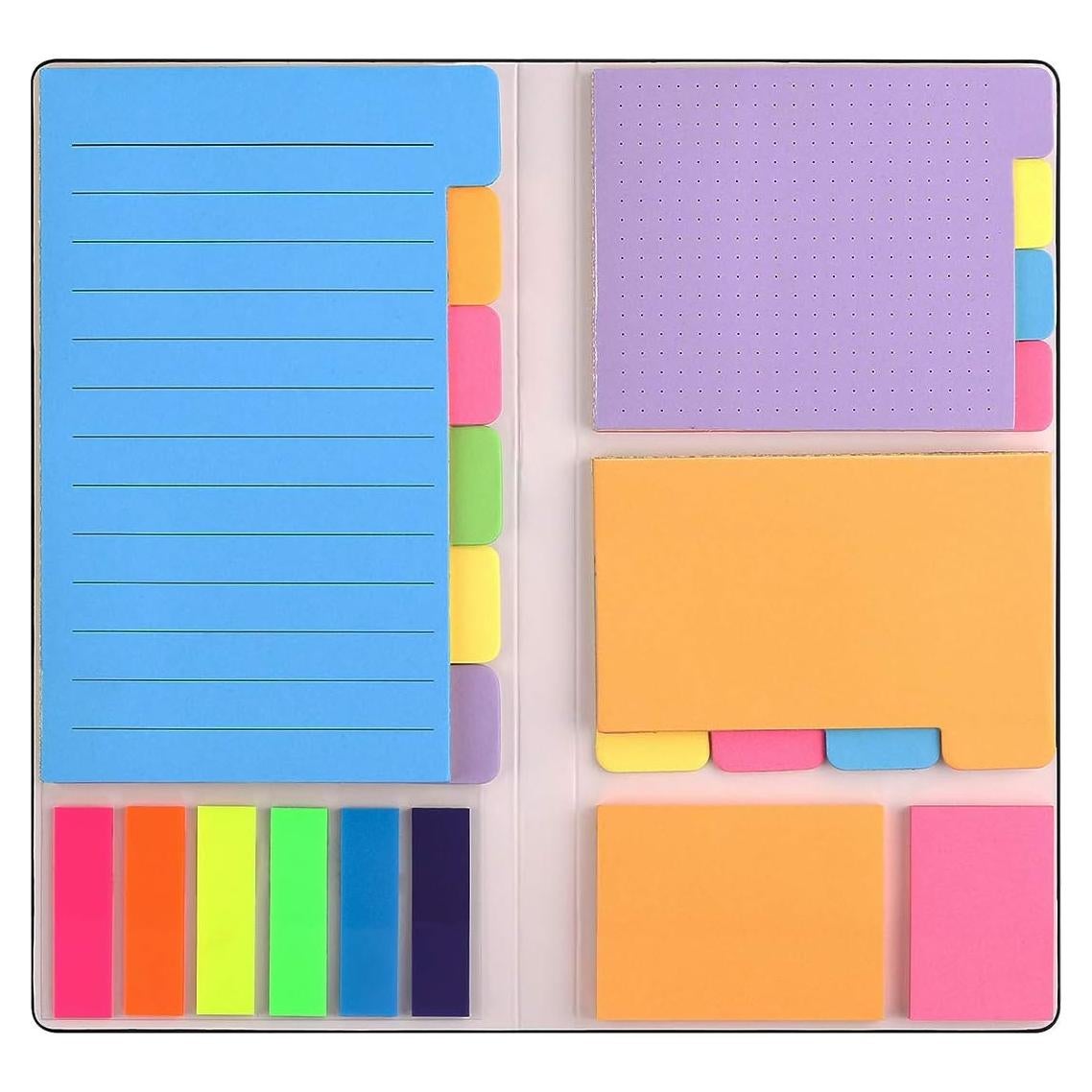 Juego de Notas Adhesivas Niutop - 402 Piezas Multicolor