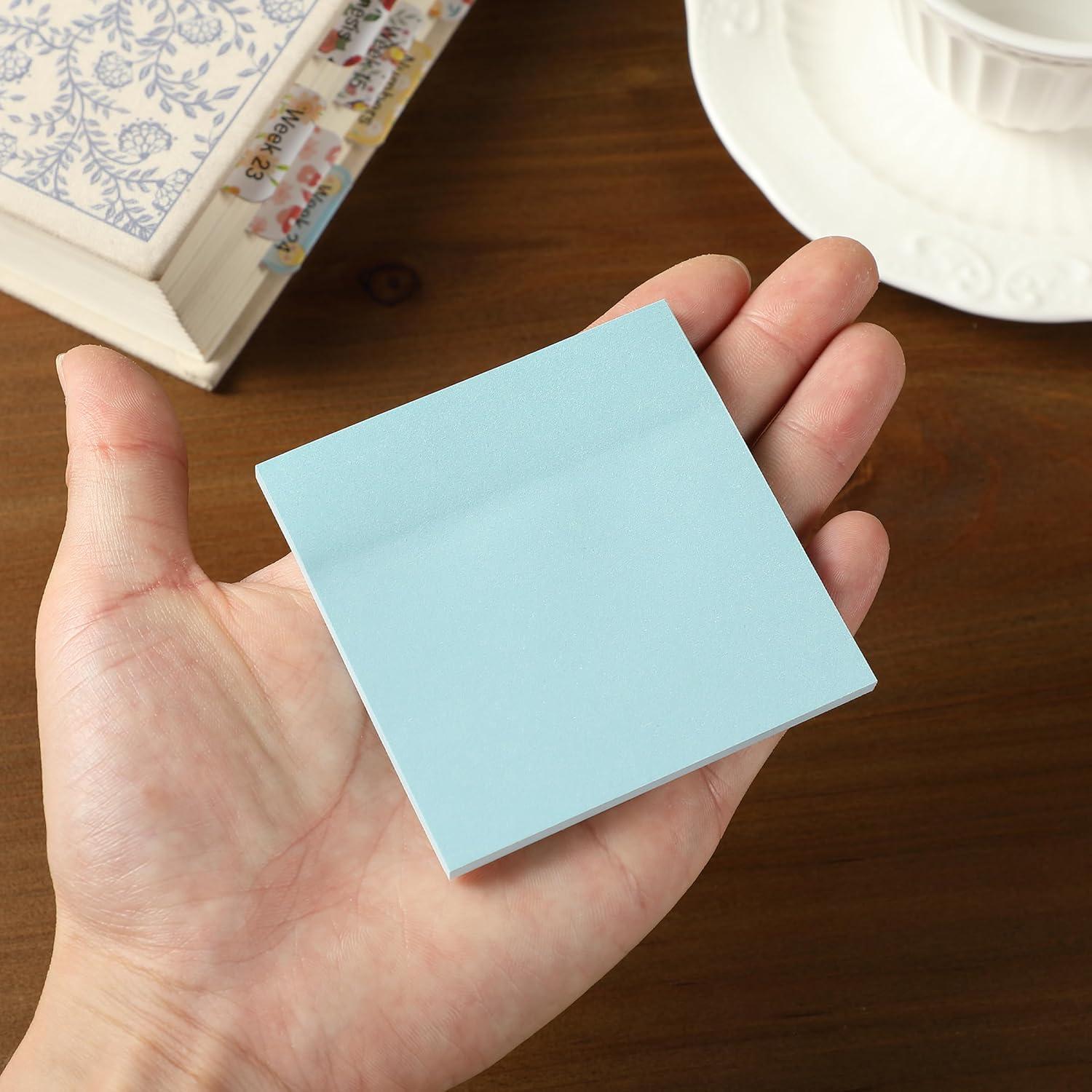 Notas Adhesivas Mr. Pen Vintage Naturales 3x3 cm - 600 Hojas