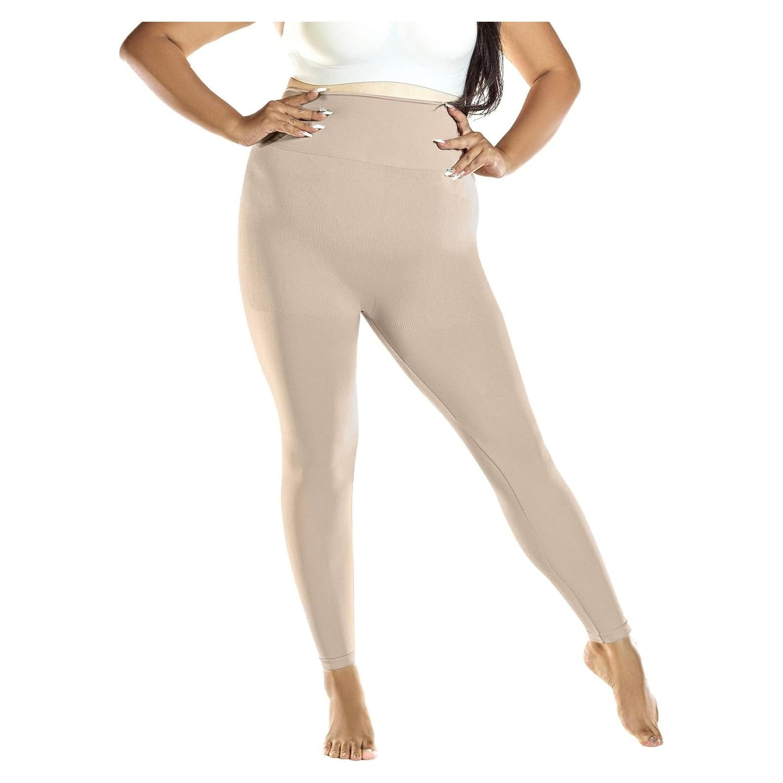 Mallas Sin Pie Alta Cintura Mujeres LIN PERFORMANCE Control Abdomen