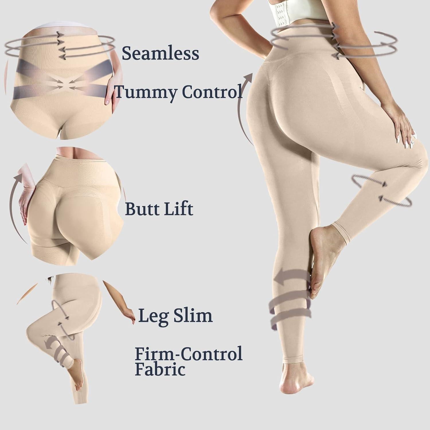Mallas Sin Pie Alta Cintura Mujeres LIN PERFORMANCE Control Abdomen