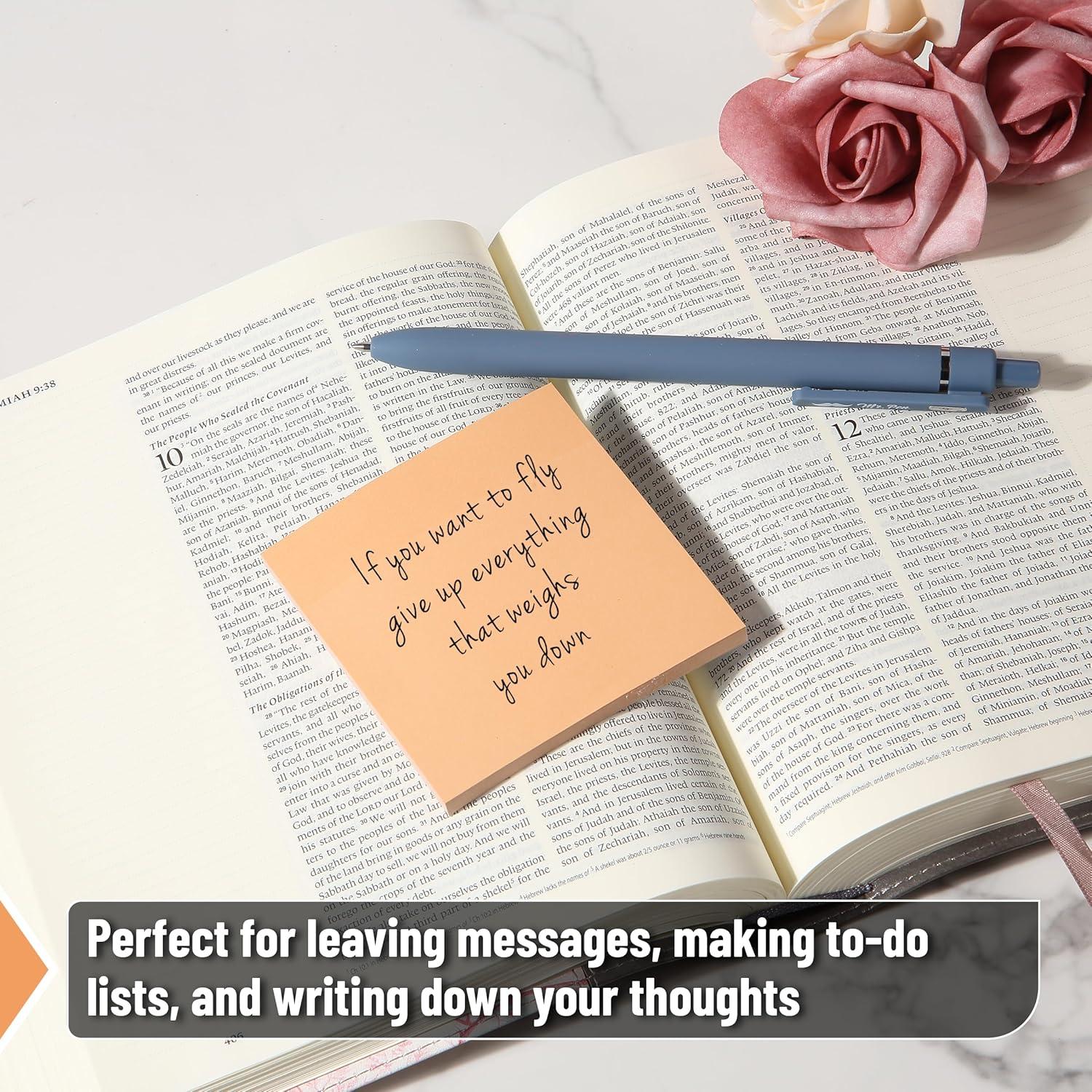 Notas Adhesivas Mr. Pen 3x3" Coloridas 12 Bloc 600 Hojas