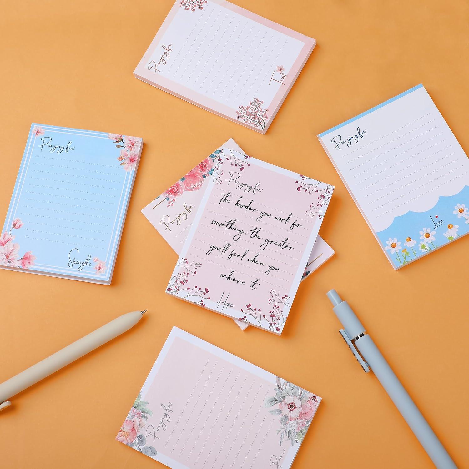 Notas Adhesivas Florales Mr. Pen 7.62x10.16 cm 6 Blocs