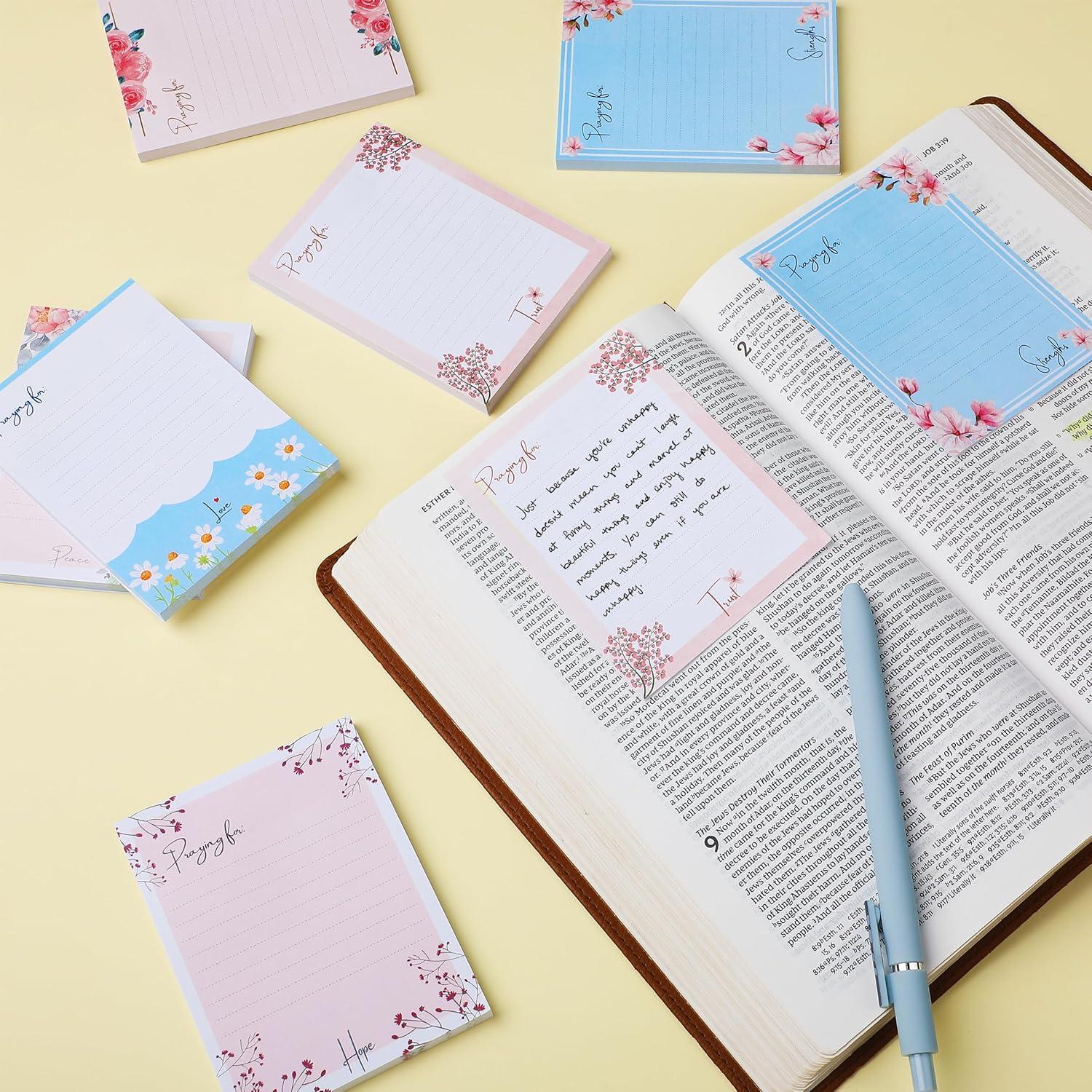 Notas Adhesivas Florales Mr. Pen 7.62x10.16 cm 6 Blocs