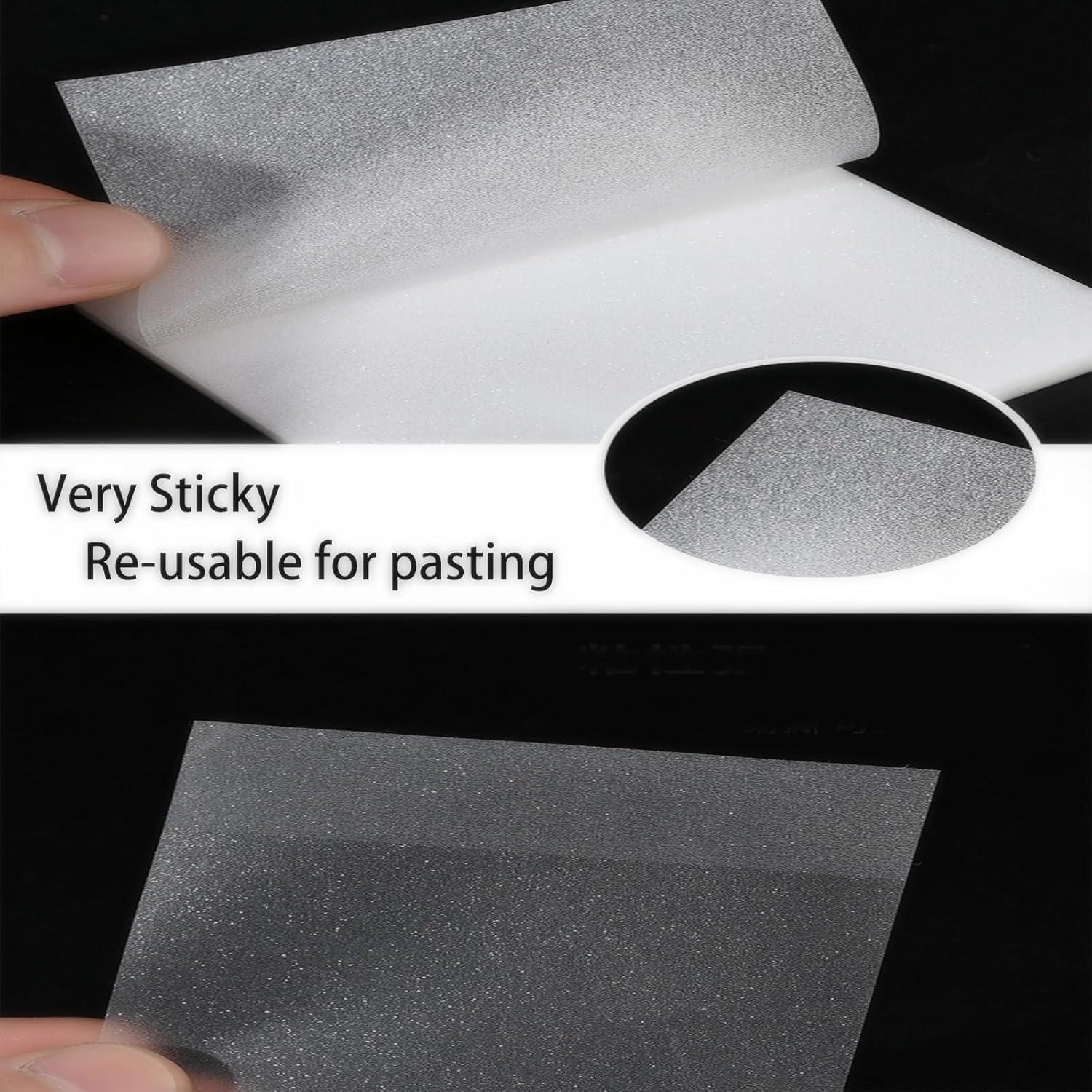 Notas Adhesivas Transparentes Vsagier 3x3 cm 200 Hojas Impermeables