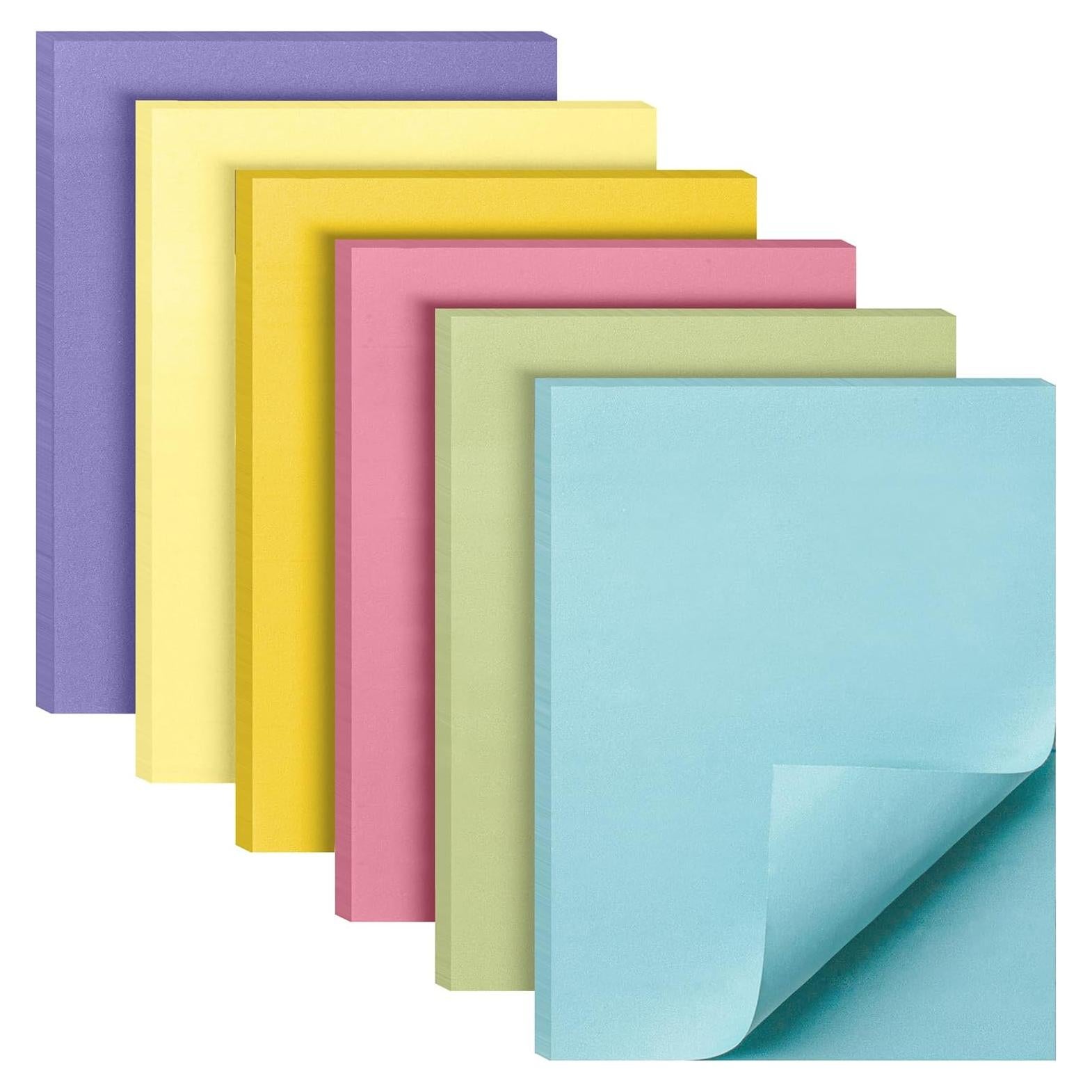 Notas Adhesivas Mr. Pen 7.62x10.16 cm Pastel 6 Blocs