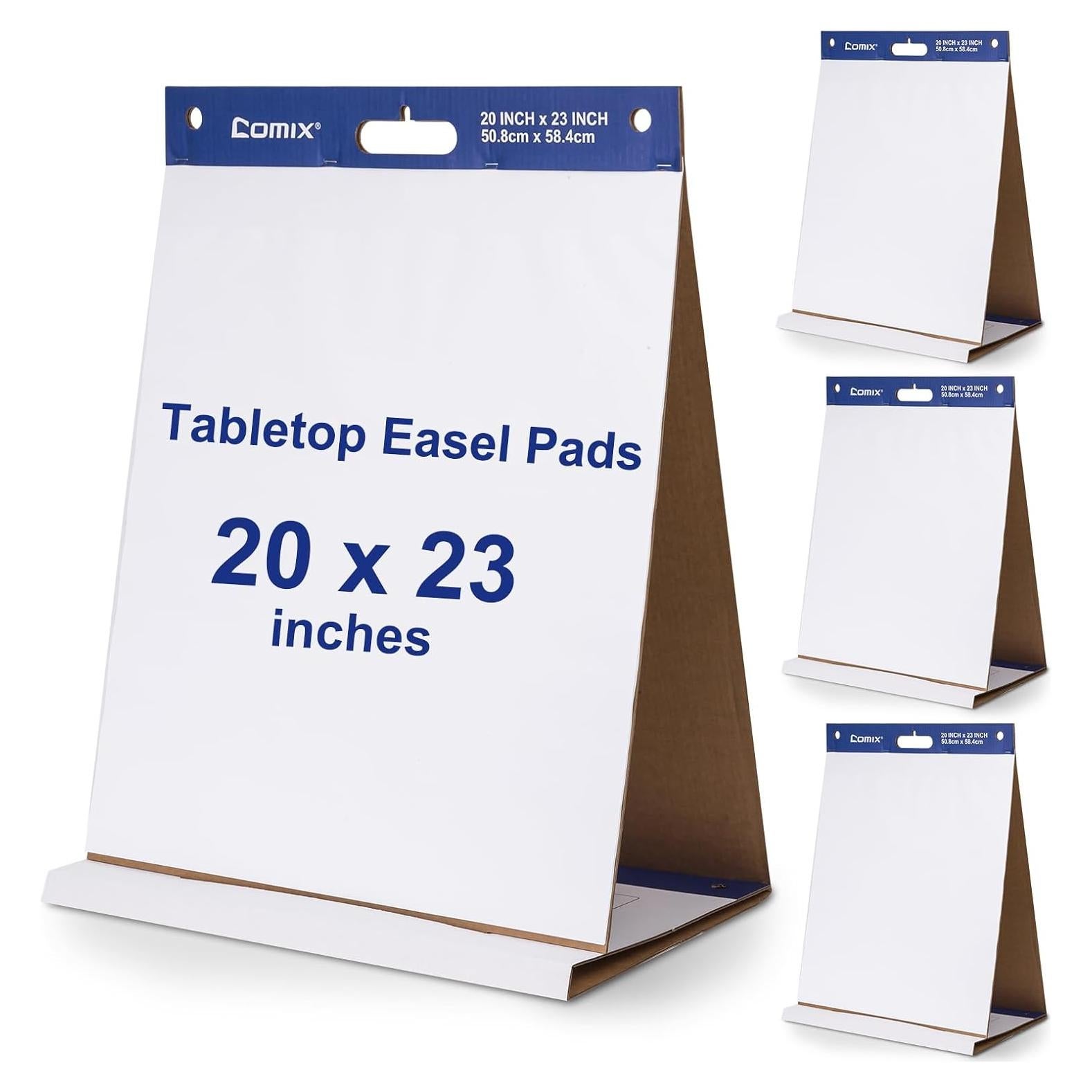 Bloc de Easel Adhesivo Comix 50.8x58.4 cm 20 Hojas 4 Pads