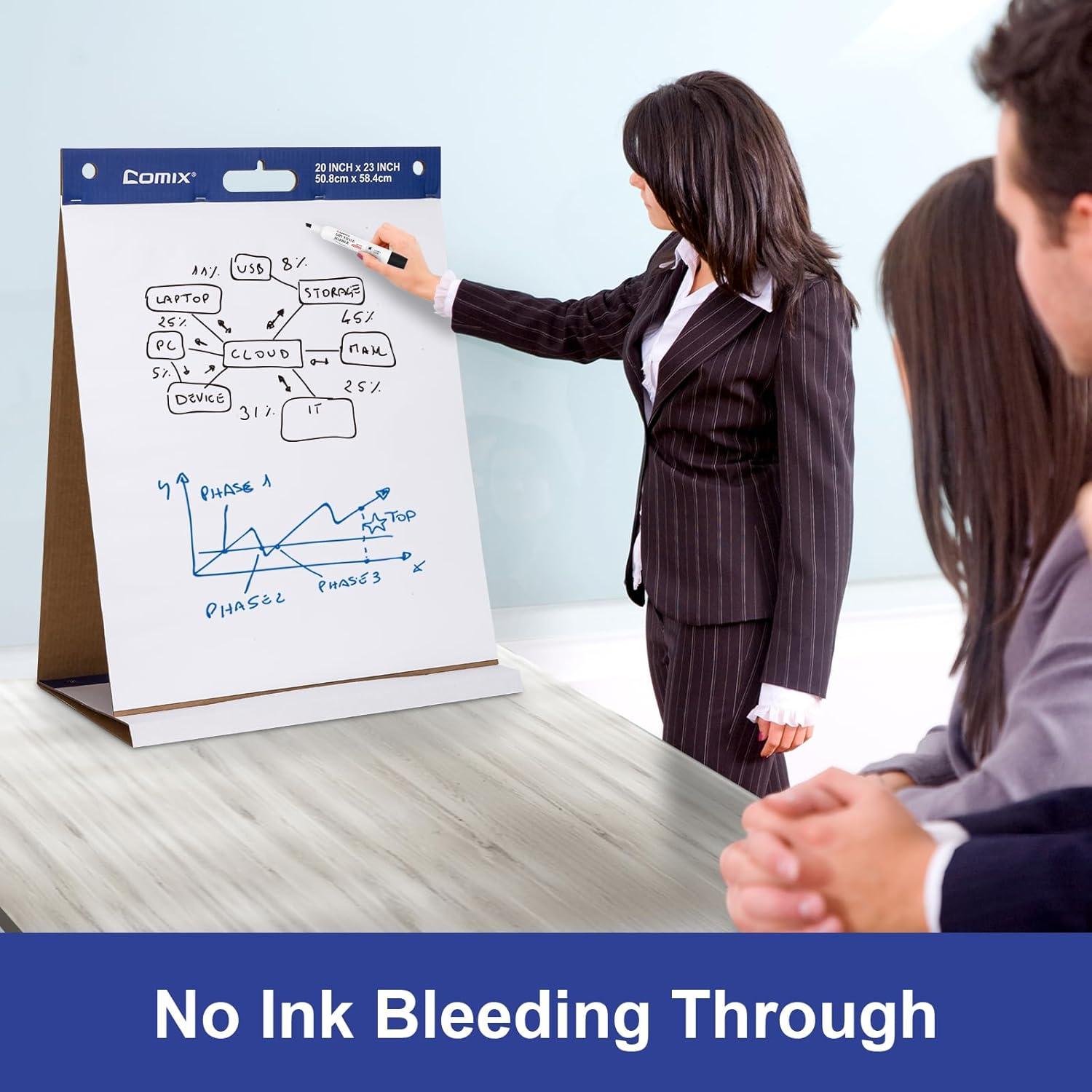 Bloc de Easel Adhesivo Comix 50.8x58.4 cm 20 Hojas 4 Pads