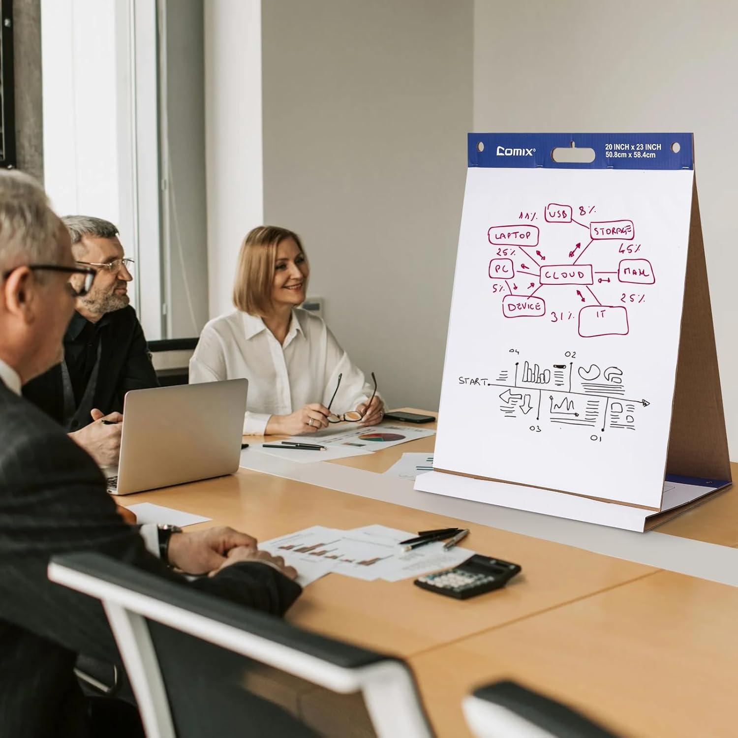 Bloc de Easel Adhesivo Comix 50.8x58.4 cm 20 Hojas 4 Pads