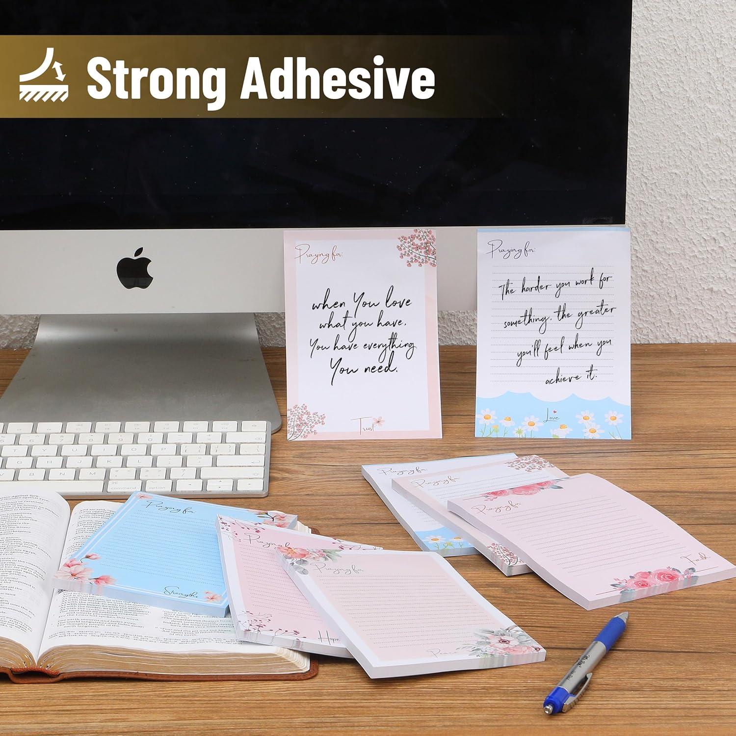 Notas Adhesivas Rayadas Mr. Pen 10x15 cm Floral - 6 Bloc