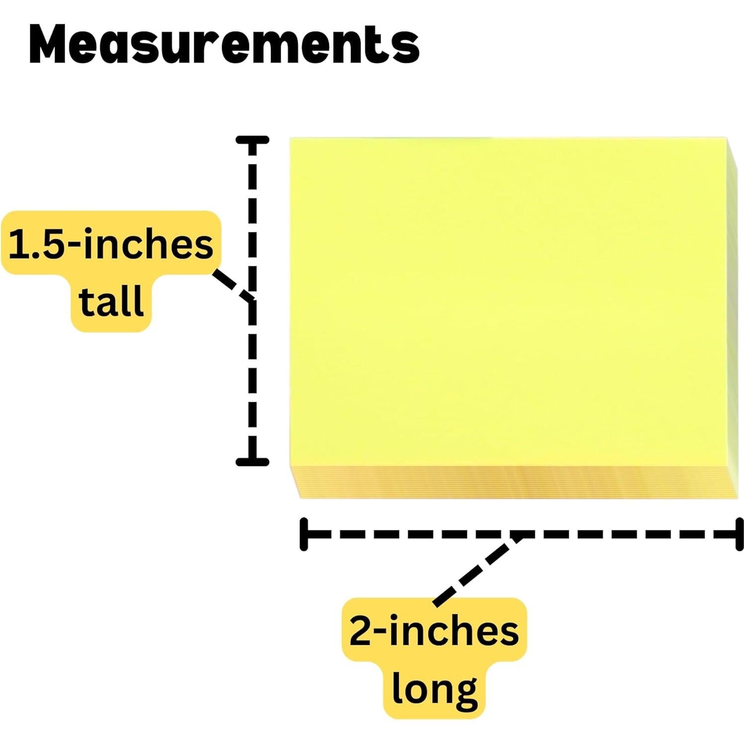 Notas Adhesivas Iconikal 75 Hojas 4 Colores 5x3.8cm