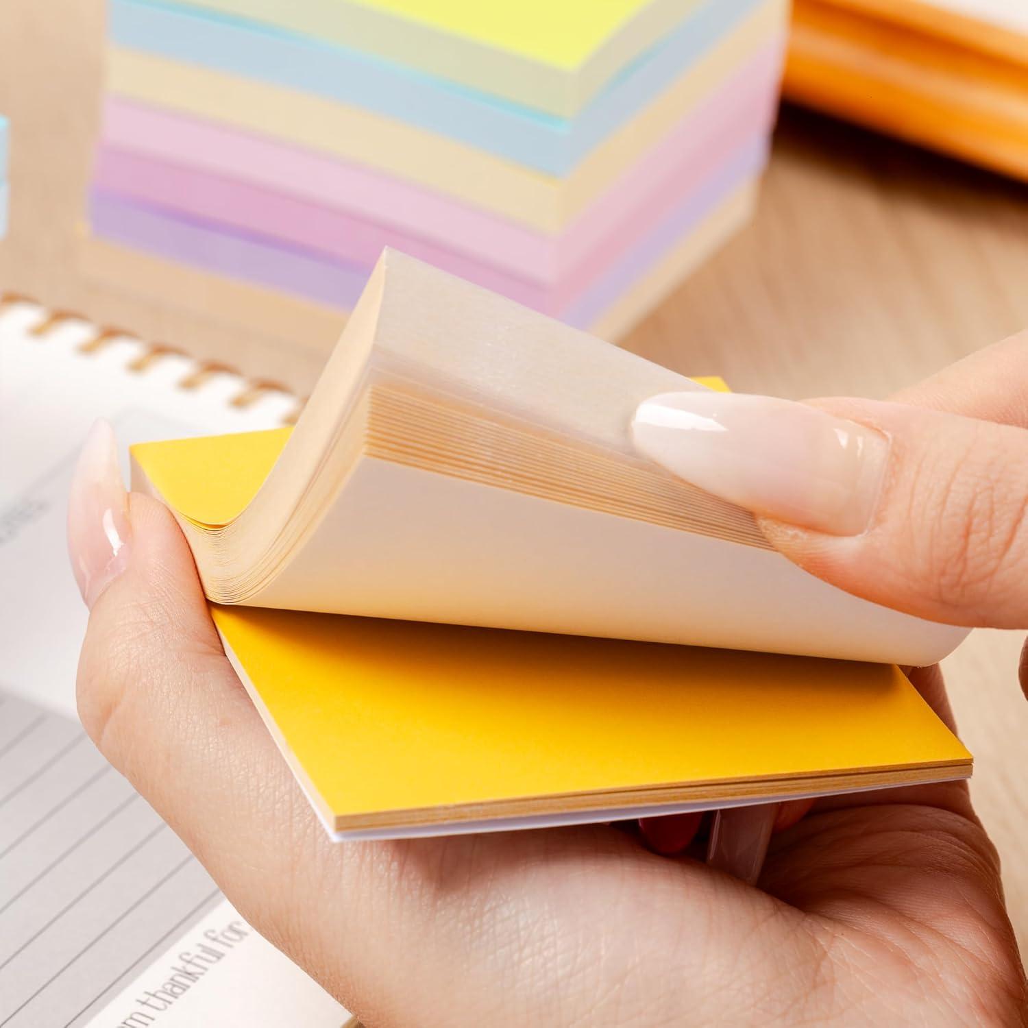 Notas Adhesivas Mr. Pen, 16 Blocs, 1300 Hojas Coloridas