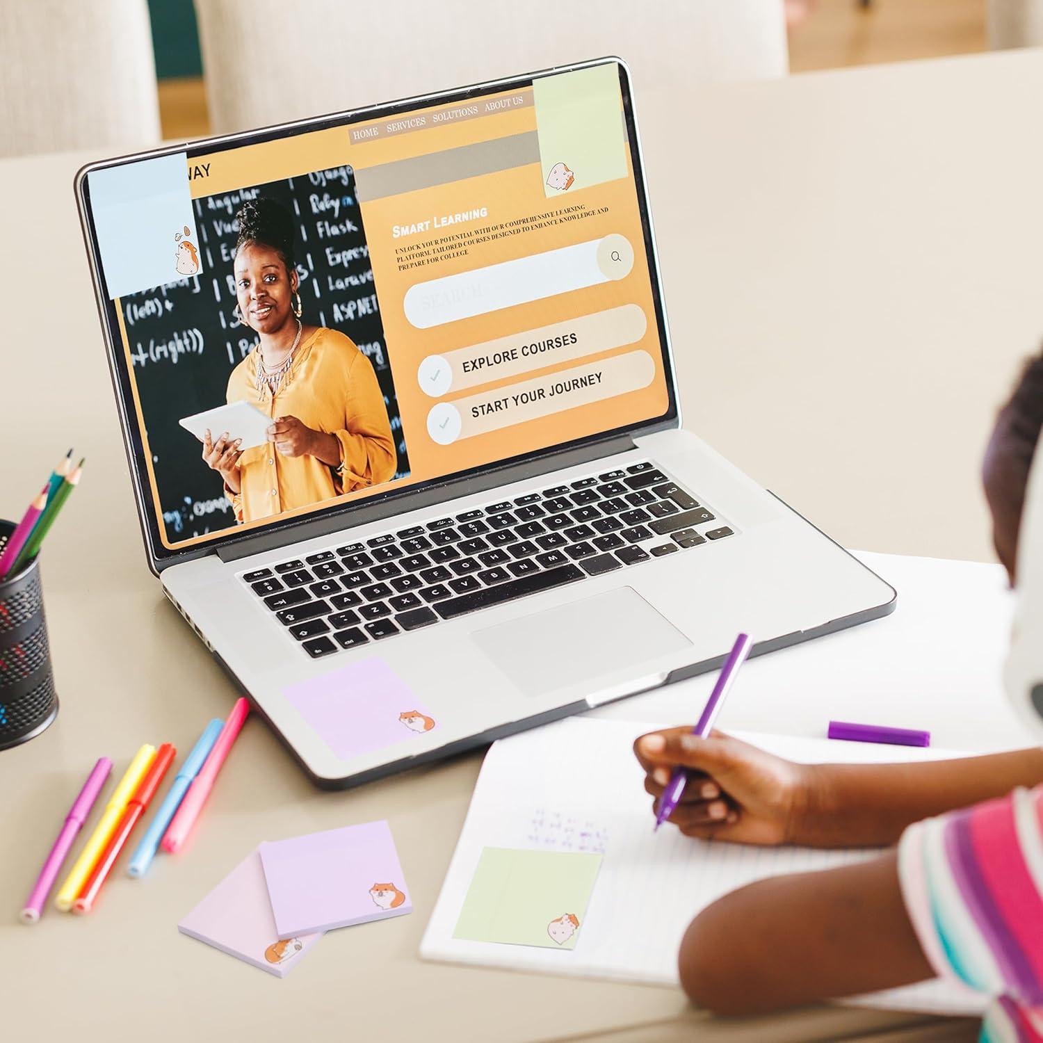 Notas Adhesivas Mr. Pen Hamster Pequeño 7.62cm x 7.62cm 400 Hojas